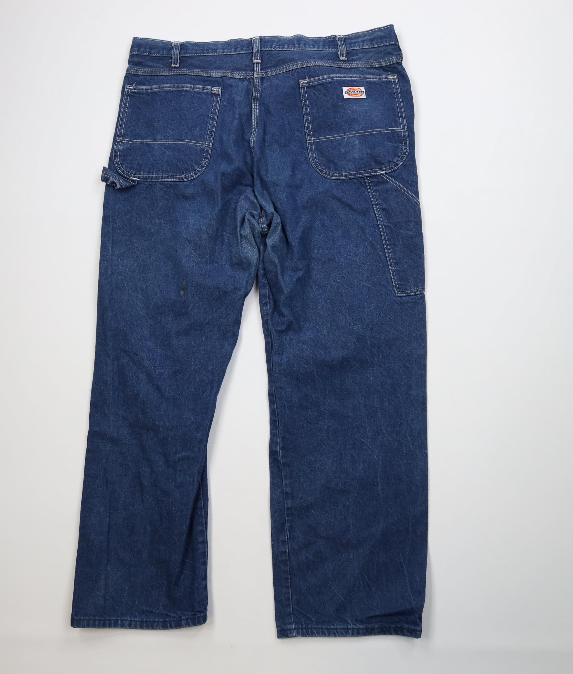 Dickies Vintage 70s Dickies Wide Leg Dungaree Denim Jeans Blue USA Size US 38 / EU 54 - 10 Thumbnail
