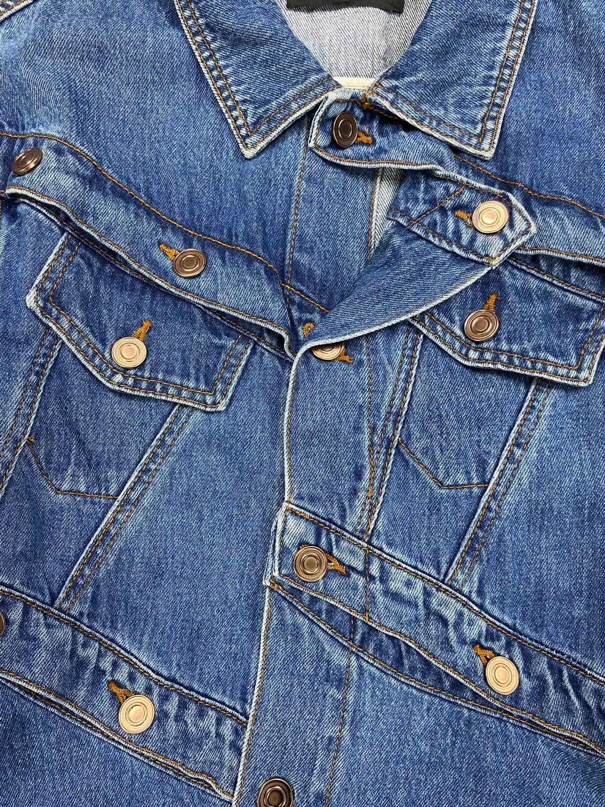 Other Jkoo AW19 Distorted Denim Jacket Size US XS / EU 42 / 0 - 2 Thumbnail