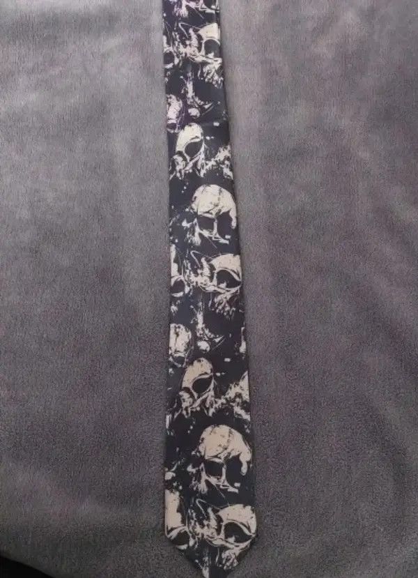 VIBE Skull tie Size ONE SIZE - 4 Thumbnail