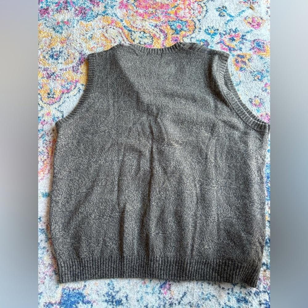 Designer Arnold Palmer Knitted Vest Size 48R - 2 Thumbnail
