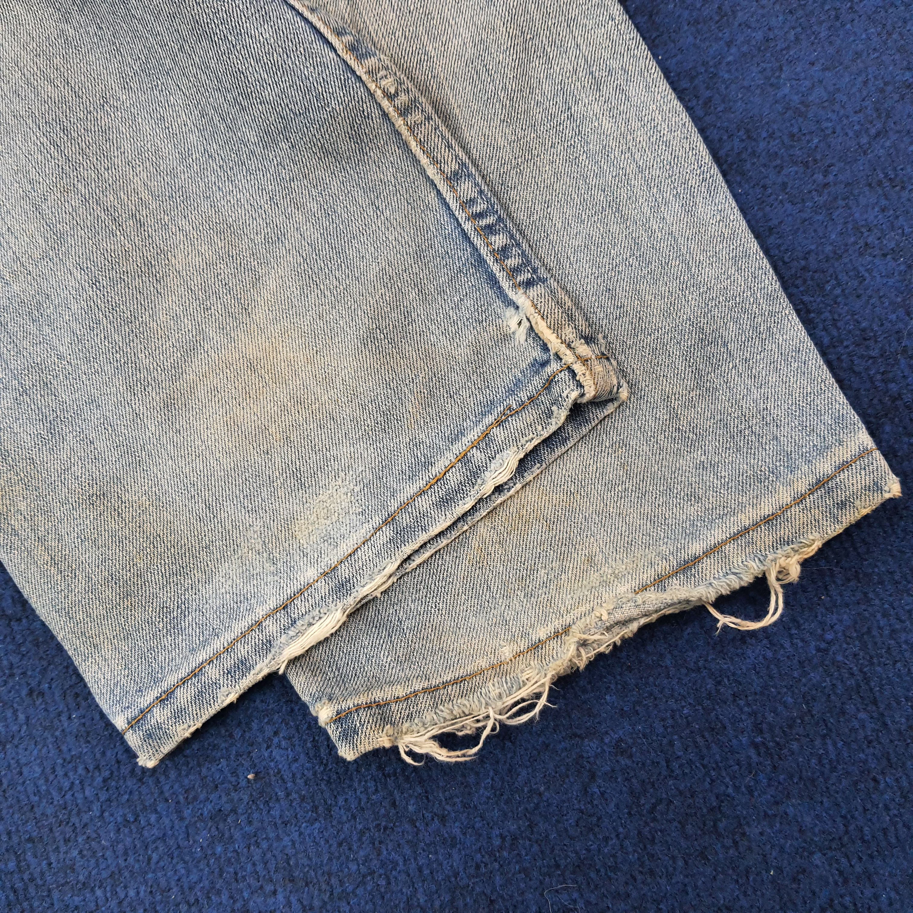 Levi's Vintage Levi's 501 Distressed Style Jeans C228N35 Size US 28 / EU 44 - 5 Thumbnail