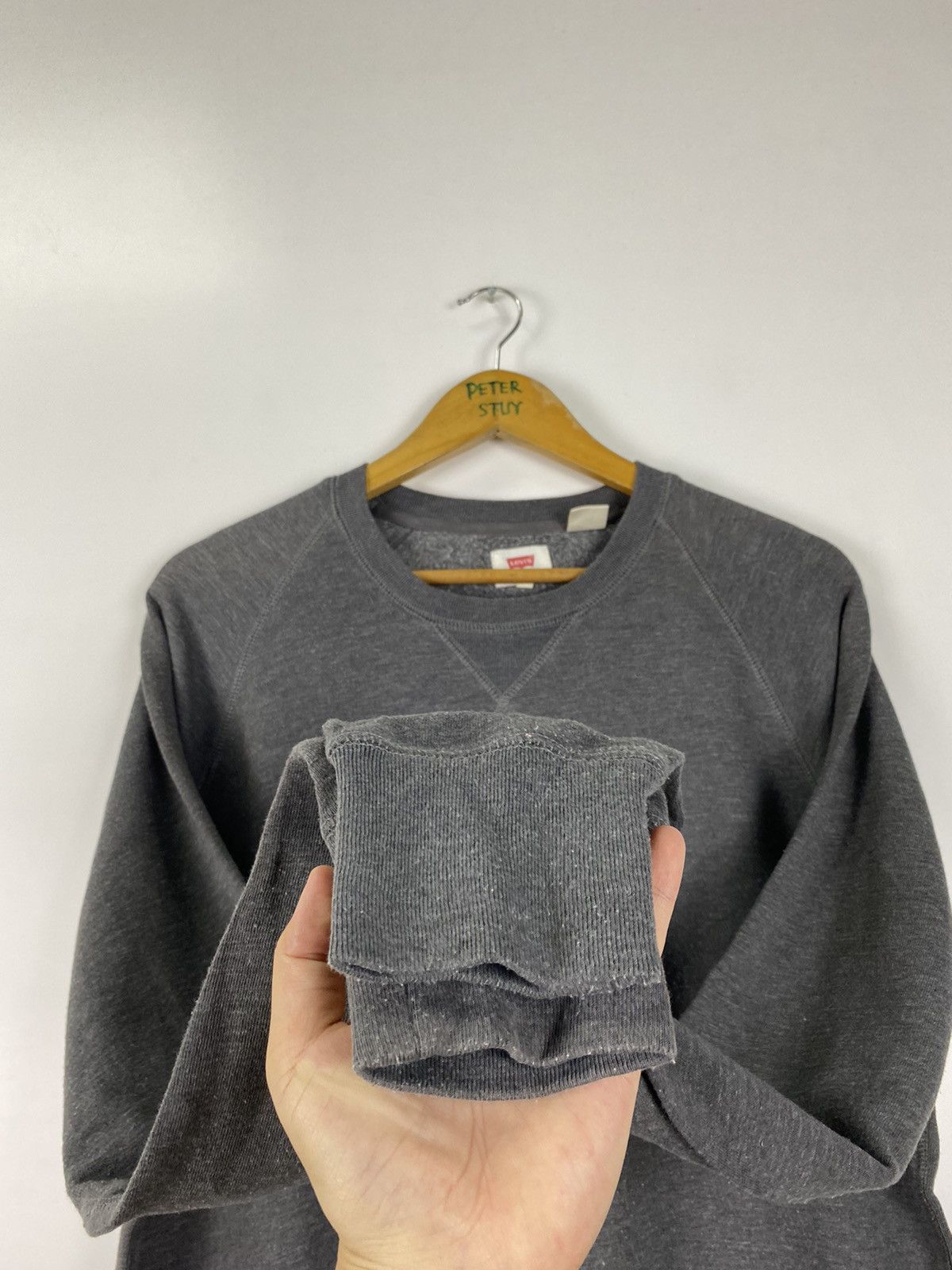 Levi's × Vintage Vintage Levi’s plain sweatshirt Size US M / EU 48-50 / 2 - 9 Thumbnail