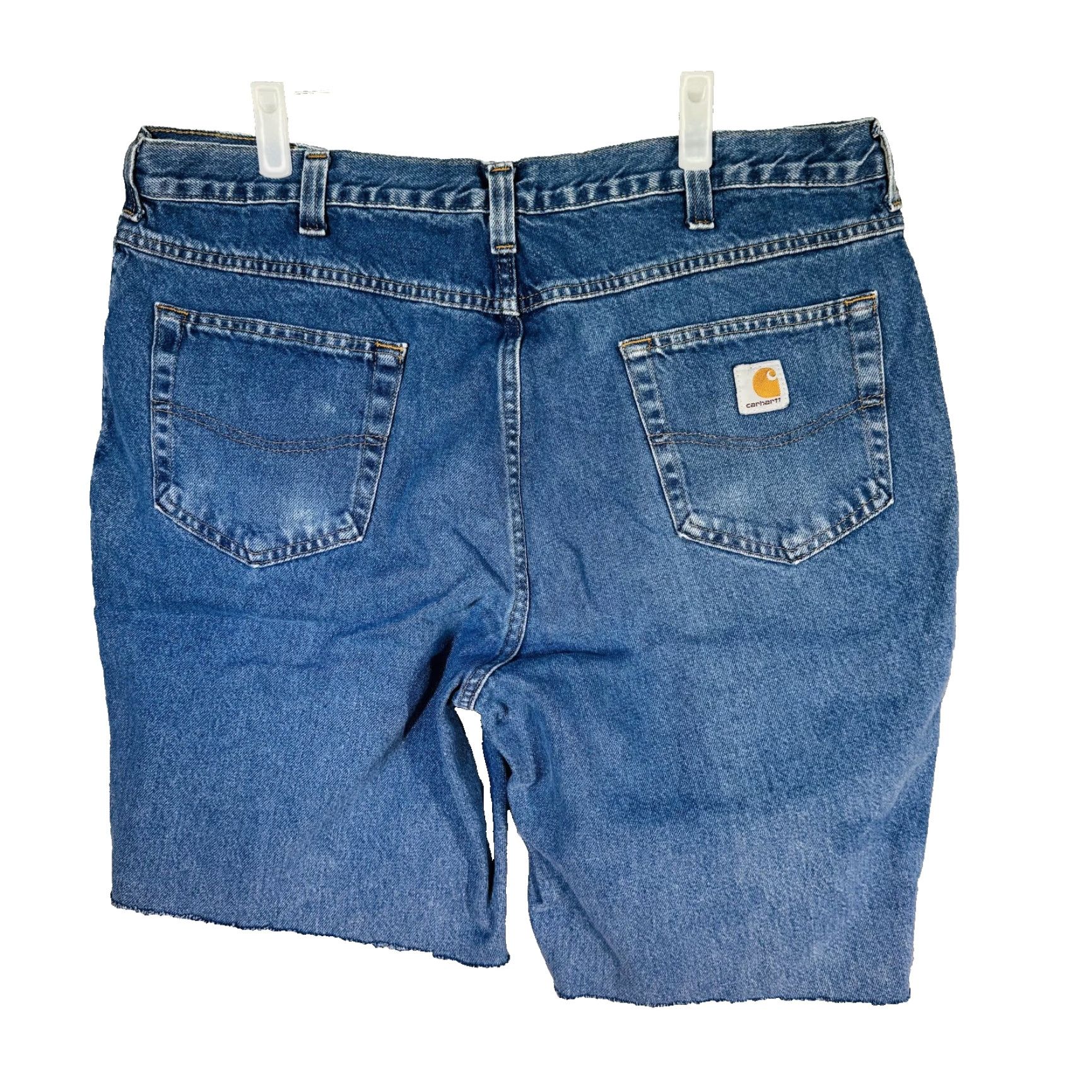Carhartt Carhartt Shorts Mens 38 Blue Bermuda Relaxed Fit 7 Inseam Denim 5-Pocket Size US 38 / EU 54 - 6 Thumbnail