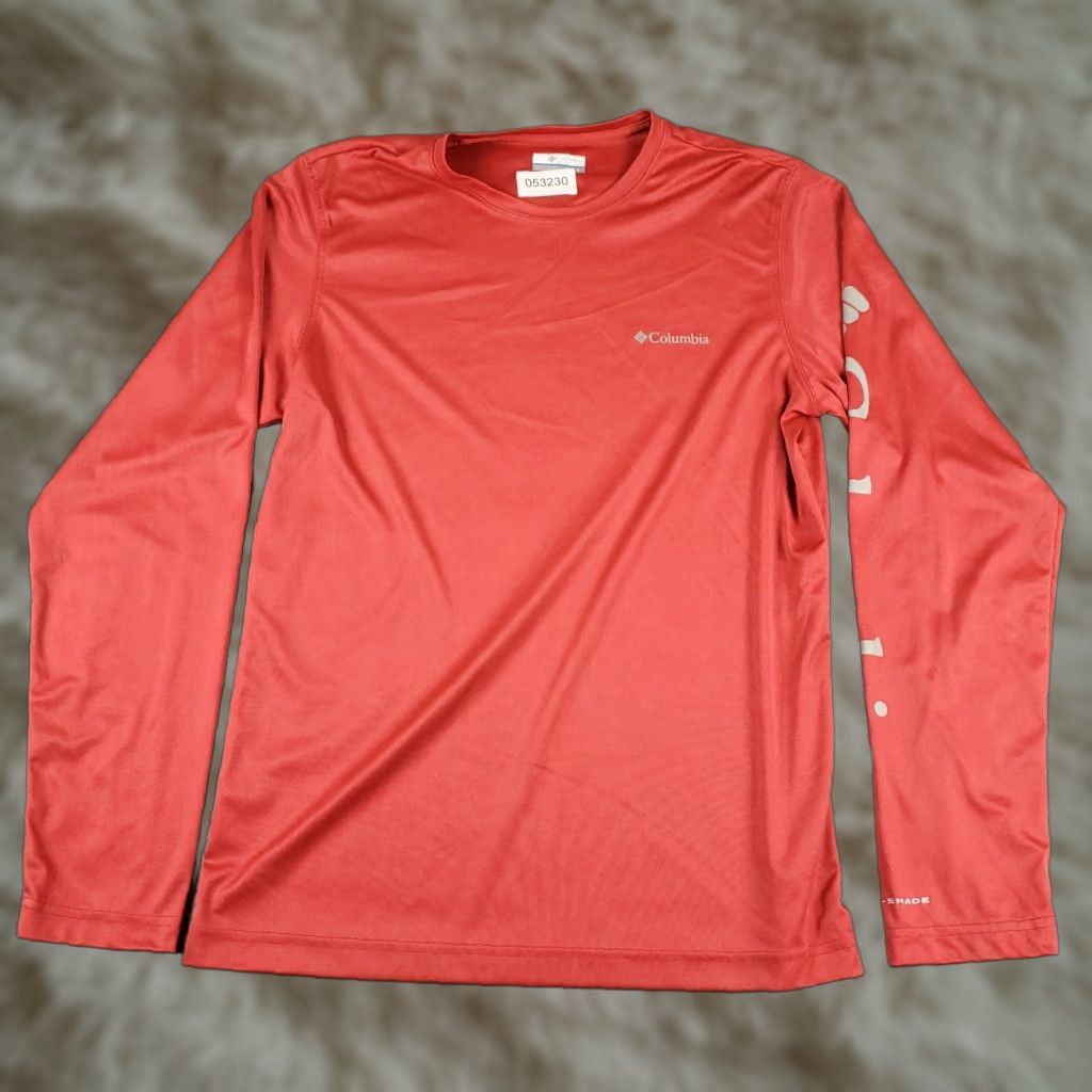 Vintage Columbia T Shirt Mens Size Small Red Polyester Outdoors Active Long Sleeve Regular Fit Casual Sleeve Nylon? Size US S / EU 44-46 / 1 - 1 Thumbnail