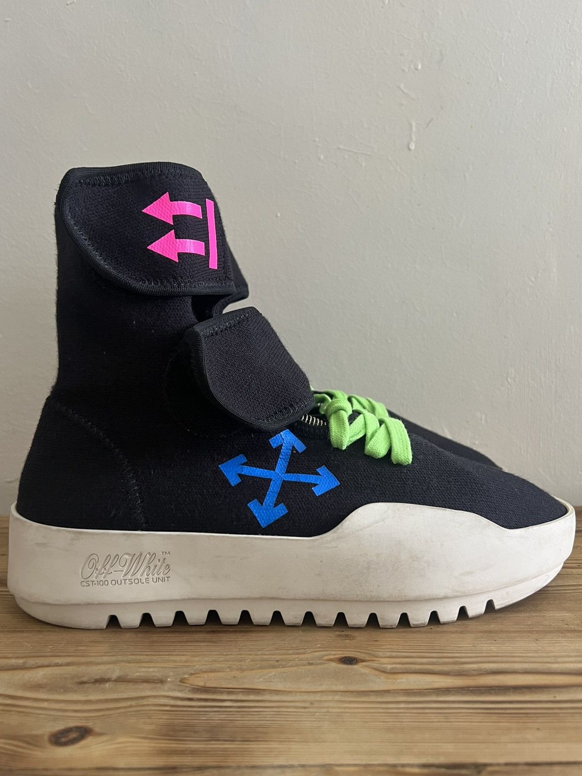 Off-White Virgil Abloh Moto Wrap Neoprene