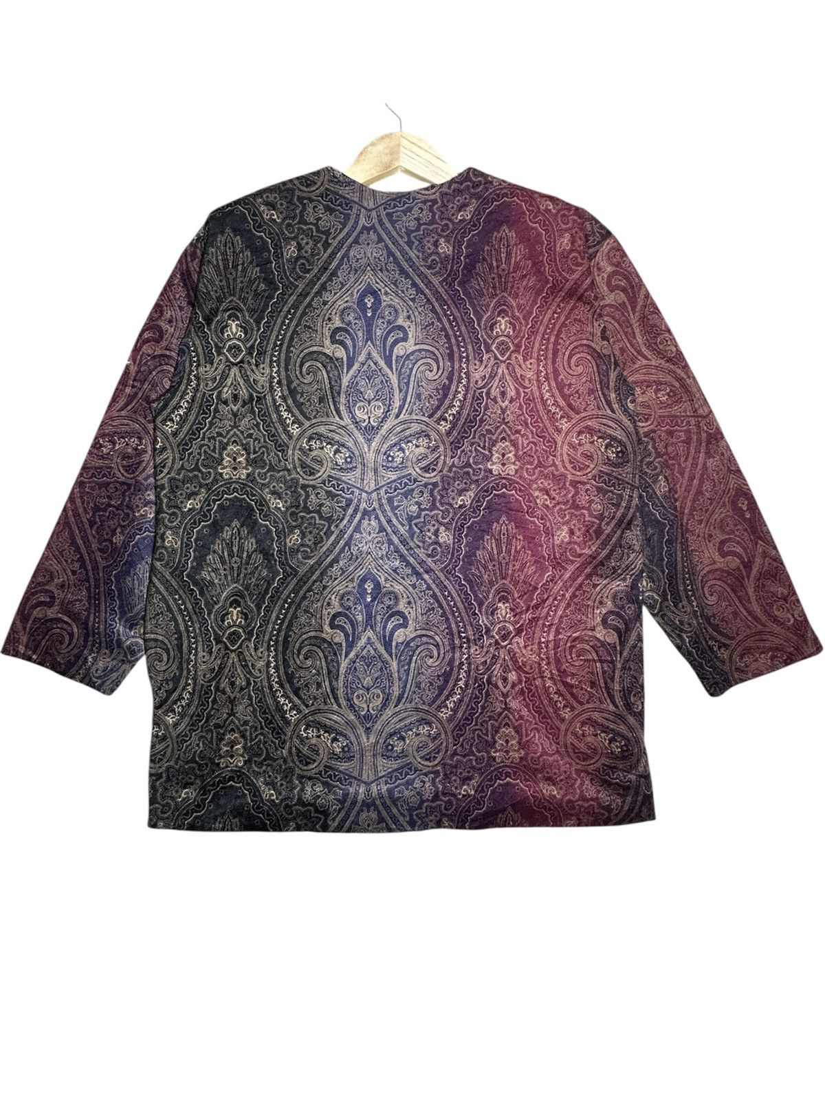 Japanese Brand Bern Paisley Pattern Size L / US 10 / IT 46 - 3 Thumbnail