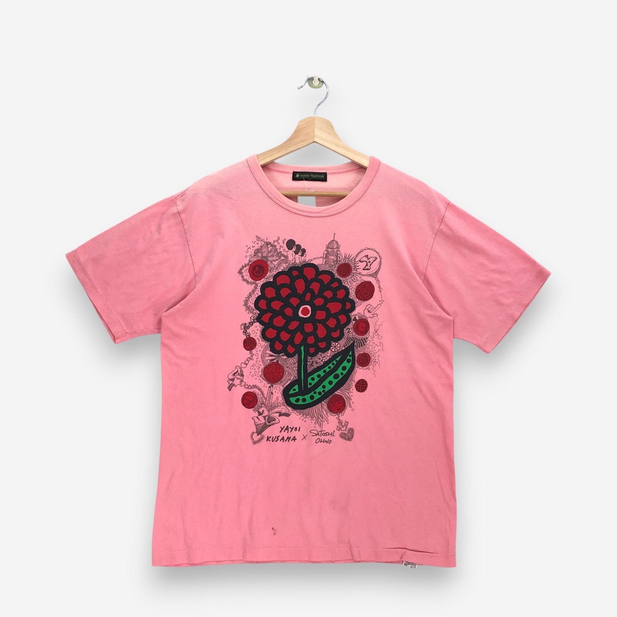 Japanese Brand Vintage 90s 24 Hour Television TShirt Japanese TV Anime Tees Size US L / EU 52-54 / 3 - 1 Thumbnail