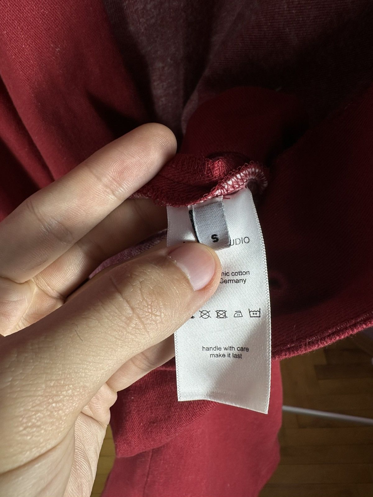 Other Moeon Studio Organic Cotton Classic Kimono Jacket Red Size S / US 4 / IT 40 - 15 Thumbnail
