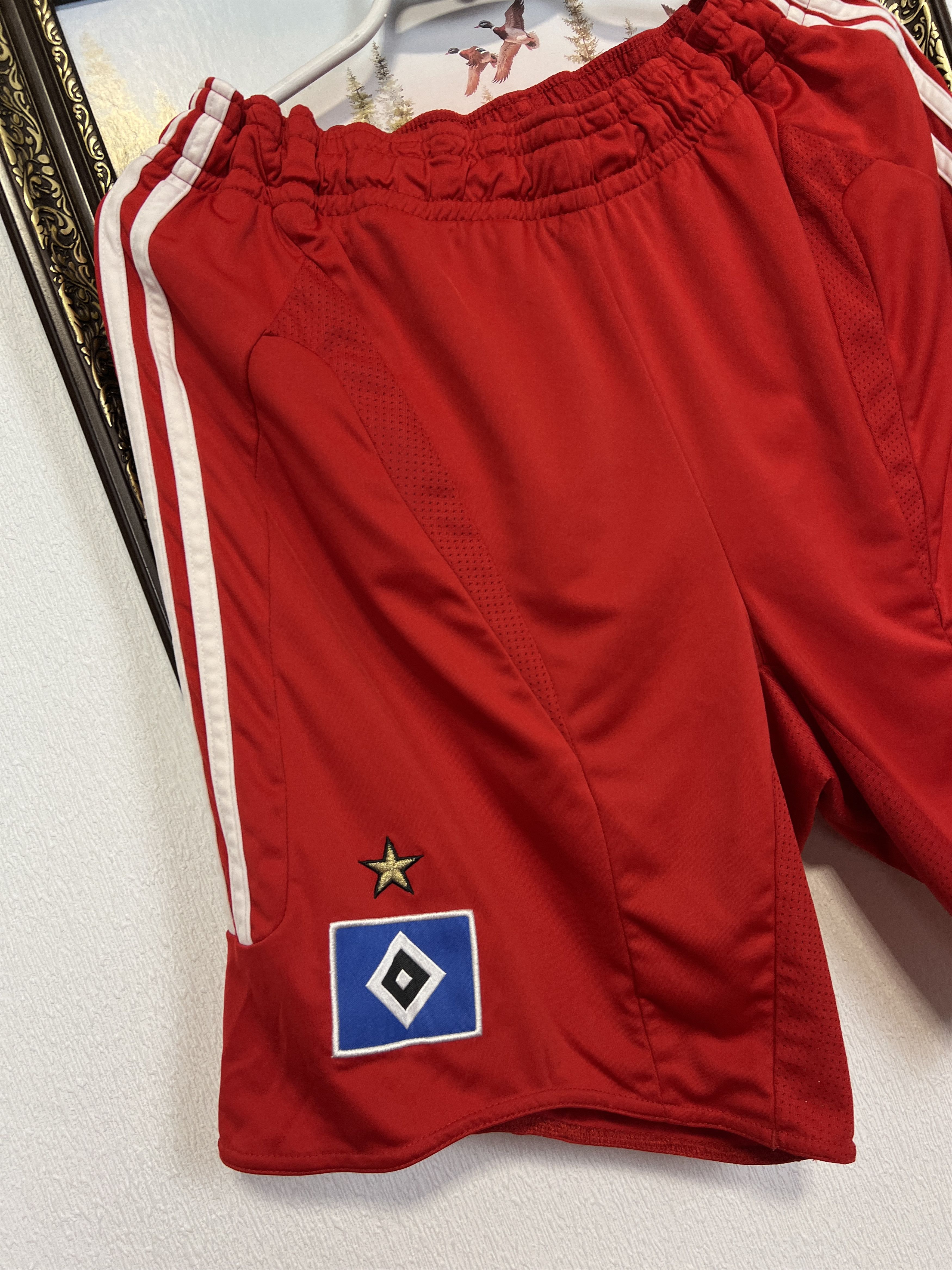 Adidas Vintage Adidas Hamburg Football Shorts Rare Soccer Athletic Size US 34 / EU 50 - 3 Thumbnail