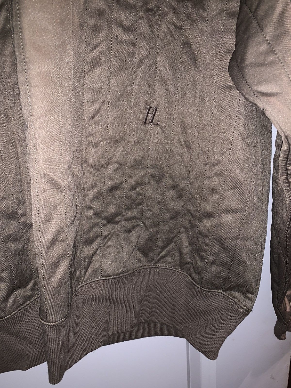 Helmut Lang Helmut Lang sheer quilted sweatshirt crewneck Size US L / EU 52-54 / 3 - 3 Thumbnail