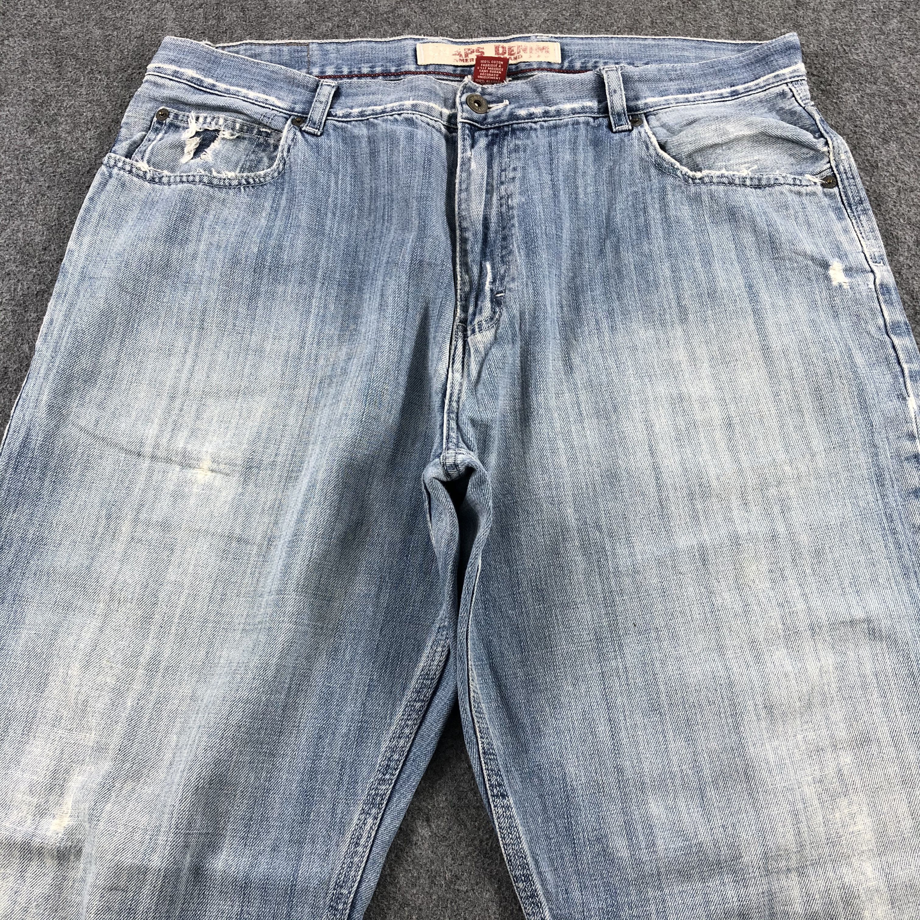 Chaps × Vintage Vintage Light Wash Chaps Jeans-JM1833 Size US 38 / EU 54 - 3 Thumbnail