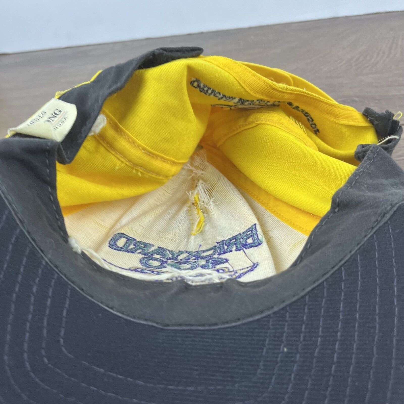Other Brickyard 400 Hat 1995 Hat Yellow Cap Adjustable Yellow Adul Size ONE SIZE - 13 Thumbnail