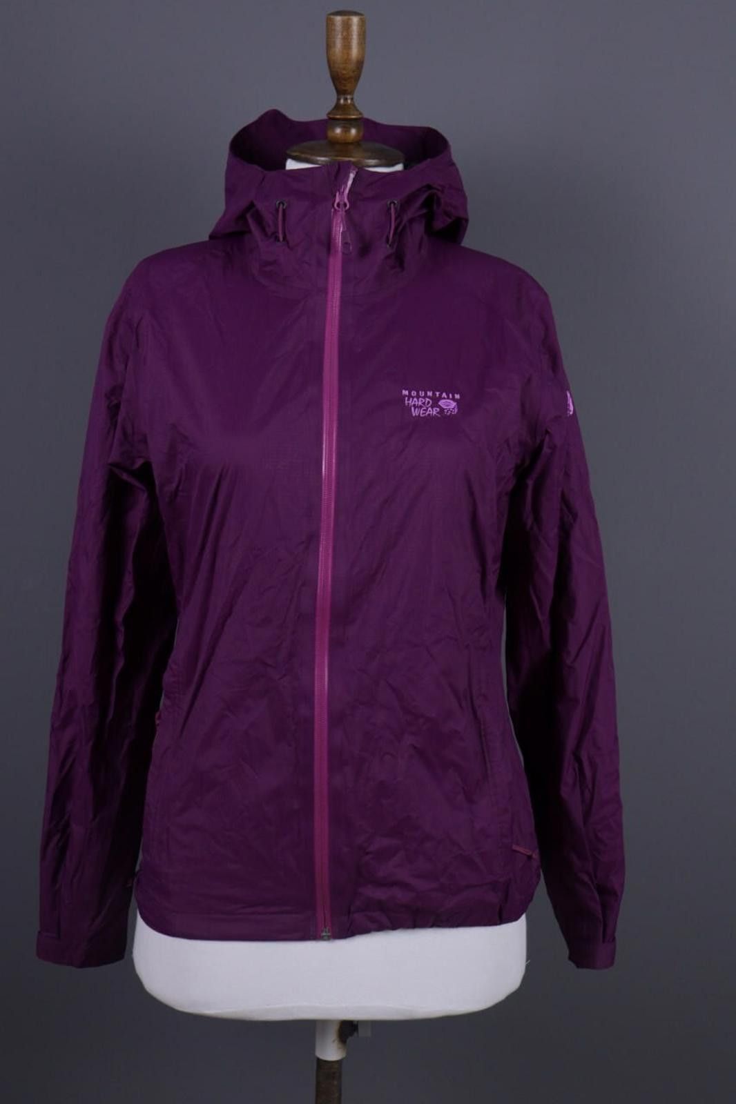 Mountain Hardwear Mountain Hardwear Purple Hooded Windbreaker Jacket Size S Size S / US 4 / IT 40 - 1 Thumbnail