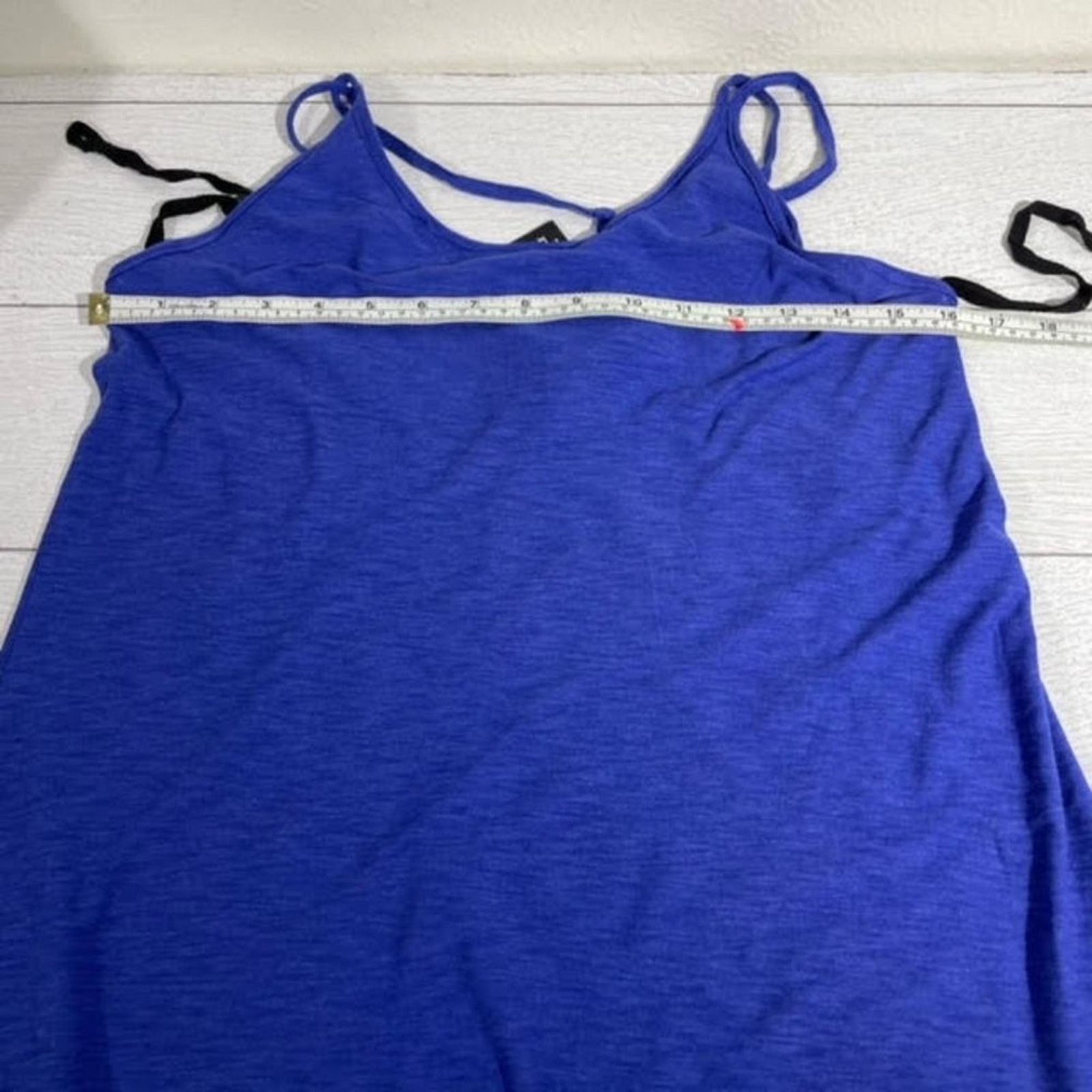 Other Michelle by Comune Royal Blue Strappy Back Swing Dress NWT Size S / US 4 / IT 40 - 6 Thumbnail