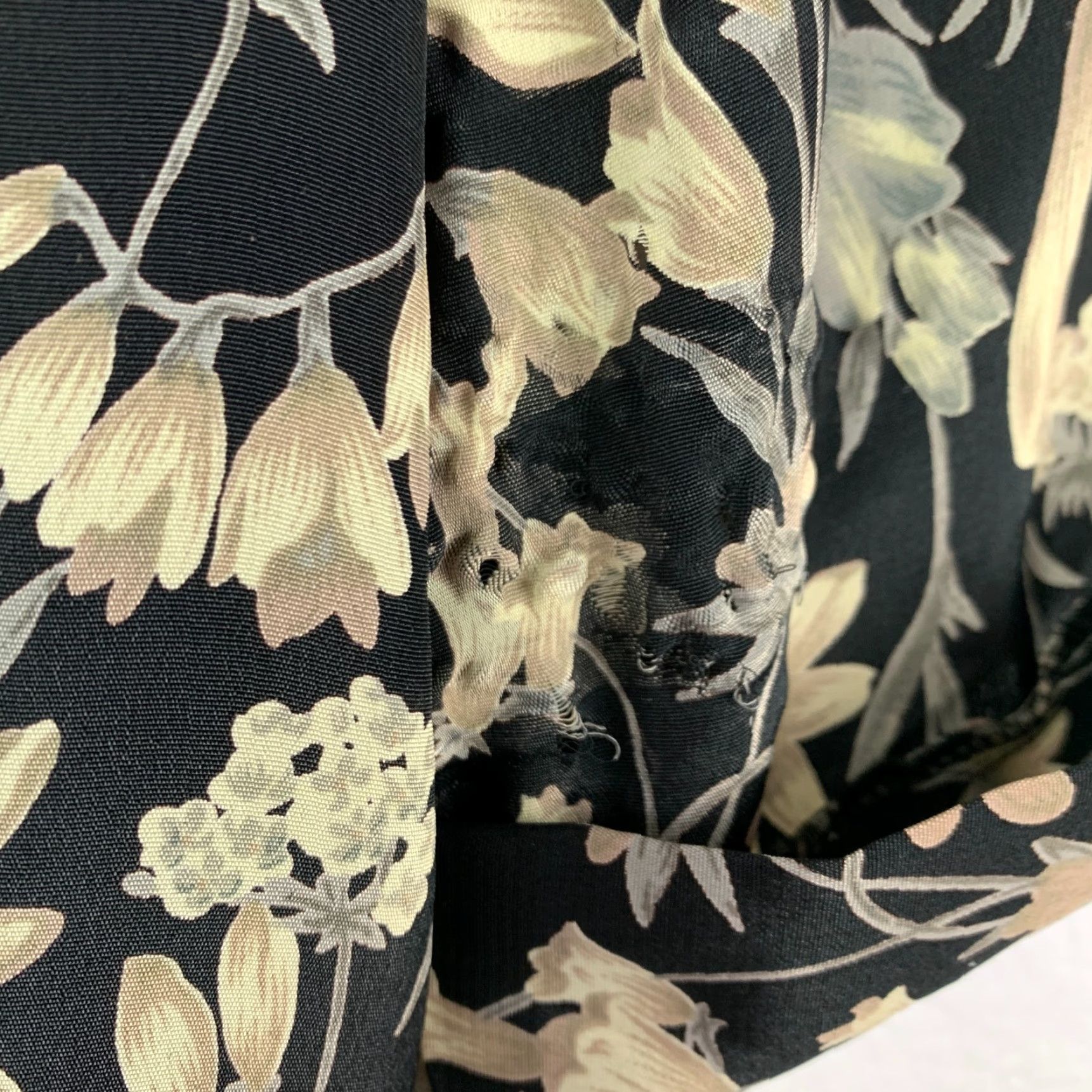 Vintage Vintage Breli Dress Cottage Boho Modest Black Brown Dress Size 14 Bohemian 1980s Size XL / US 12-14 / IT 48-50 - 8 Thumbnail