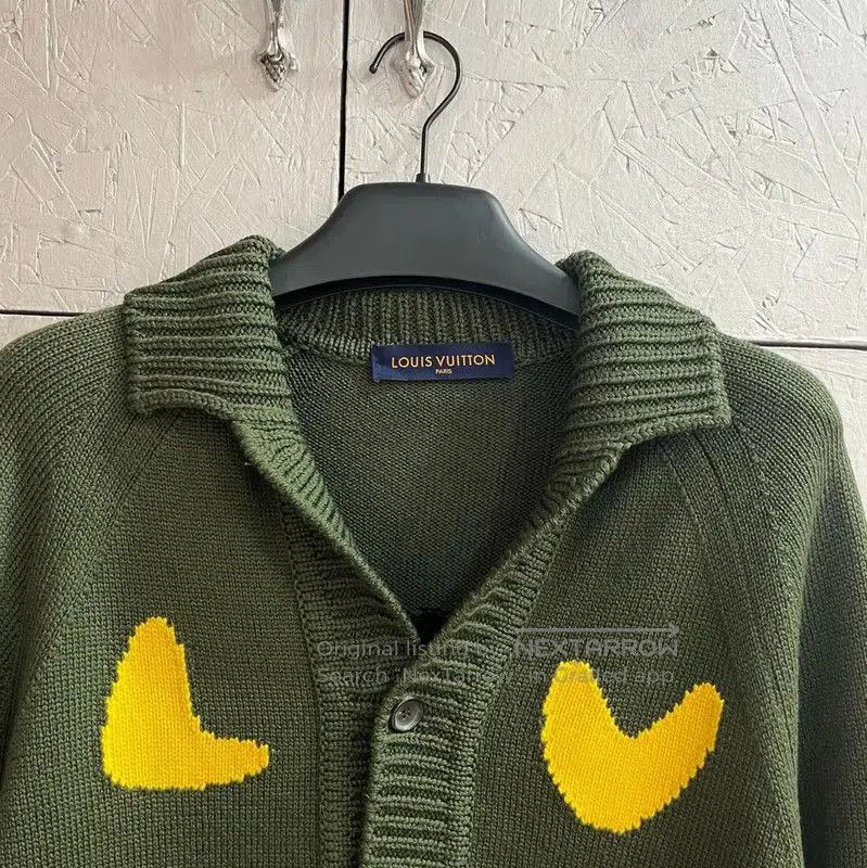 Other Louis Vuitton Green Cashmere Knit Sweater . Size XL / US 12-14 / IT 48-50 - 2 Thumbnail