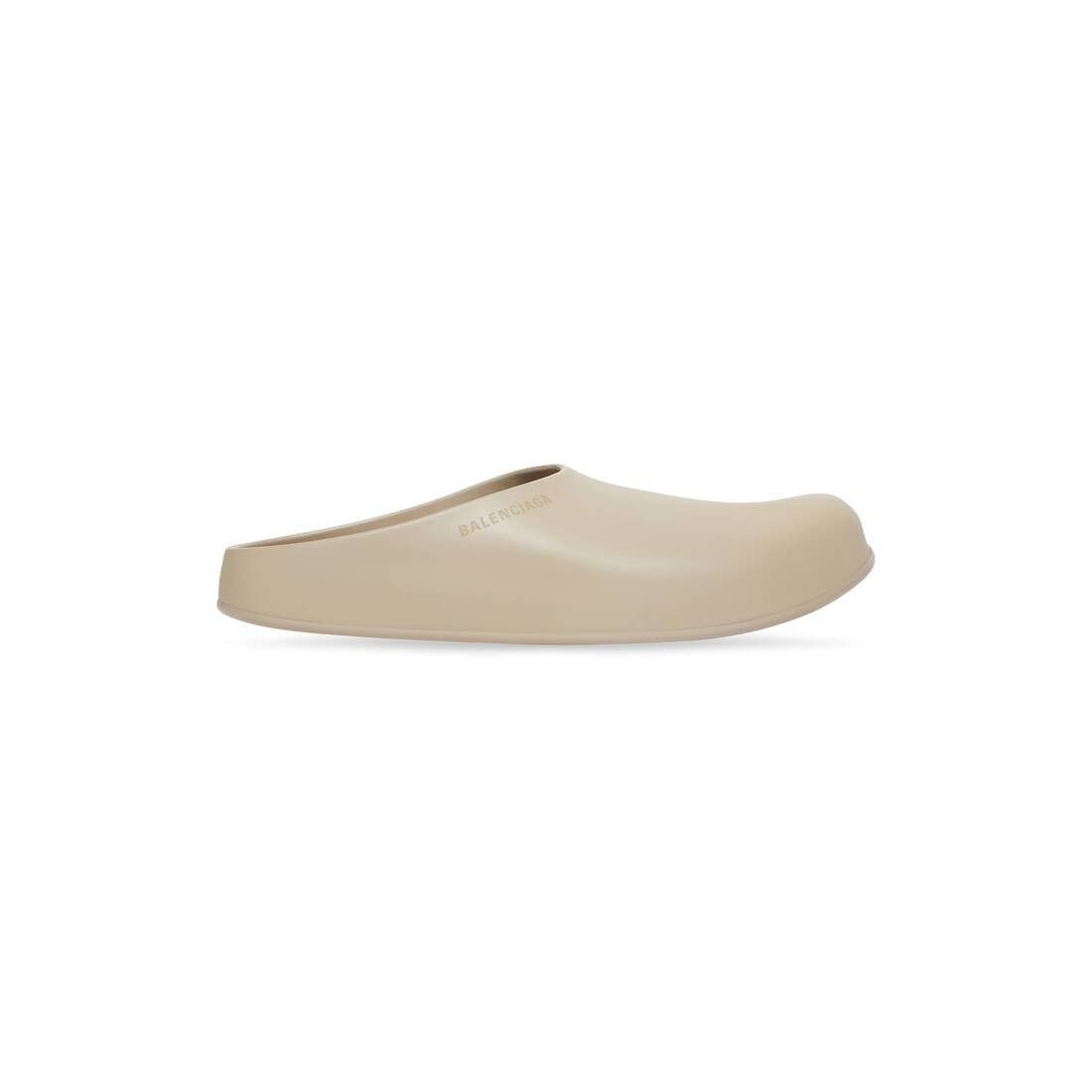 Balenciaga o1mt1gz1124 Mules Slides in Beige Size US 7 / IT 37 - 1 Thumbnail