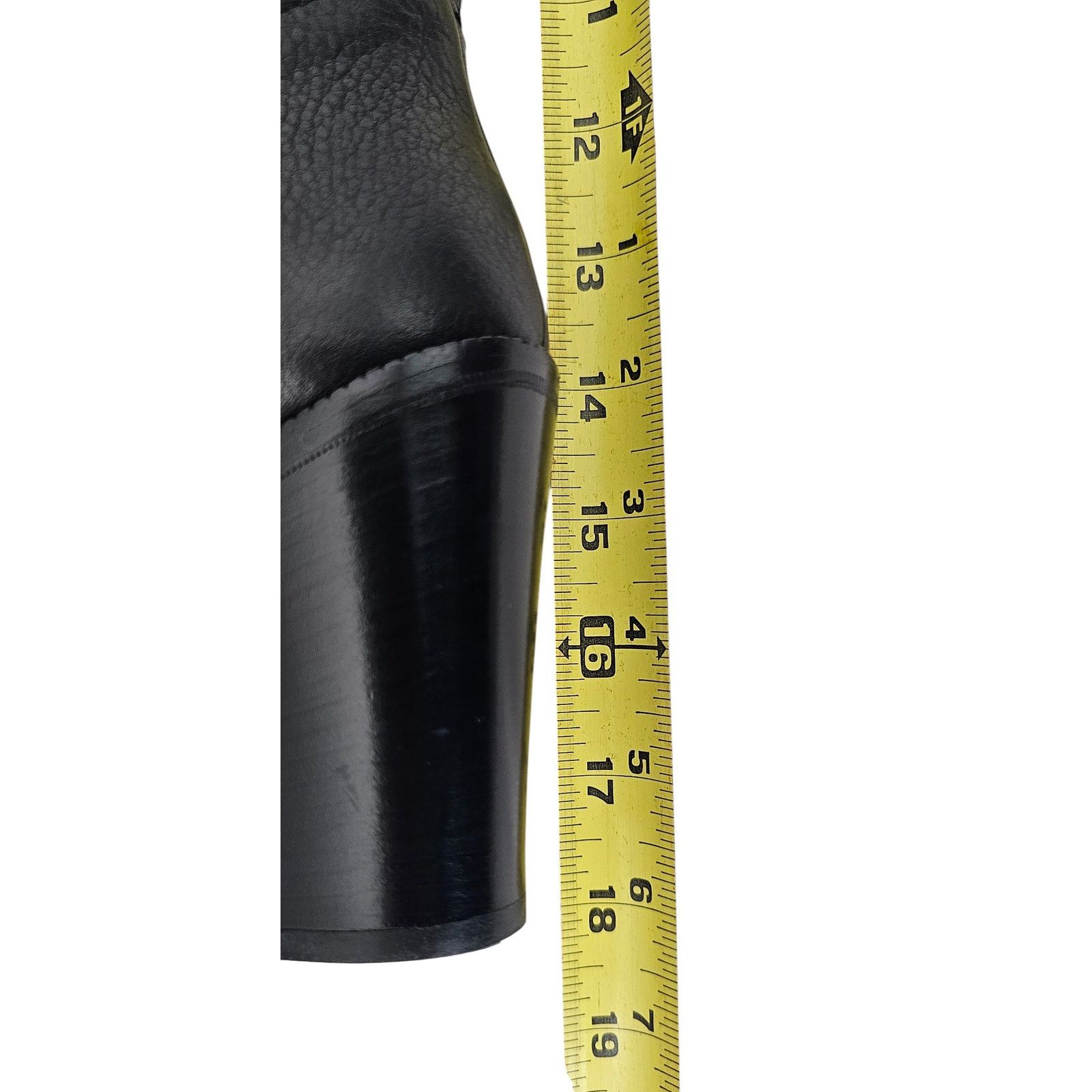 Gucci Gucci Leather Tall Knee Boots w/ Script Logo Size US 6 / IT 36 - 13 Thumbnail