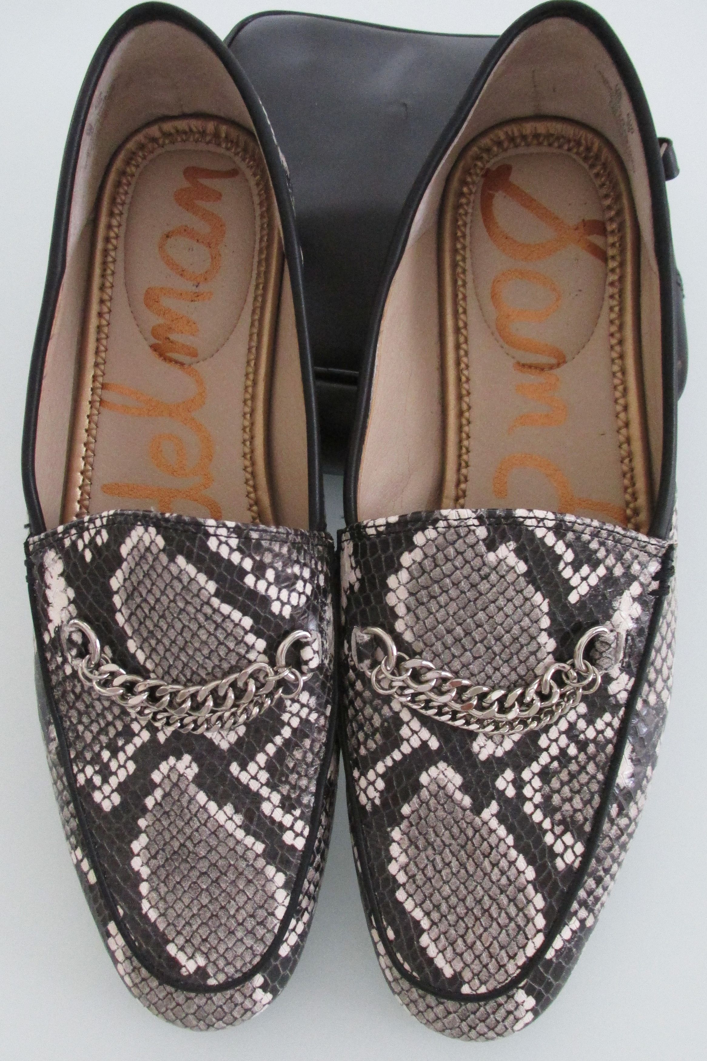 Sam Edelman Sam Edelman Women's Reptile Print Loafers Size 9M Size US 9 / IT 39 - 1 Thumbnail