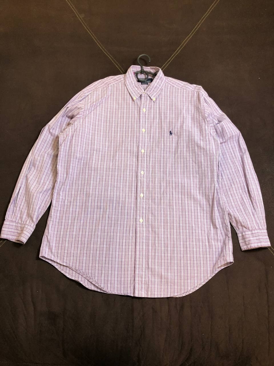Polo Ralph Lauren Ralph Lauren Shirt Purple Plaid Long Sleeve Button up shirt Size US XXL / EU 58 / 5 - 1 Thumbnail