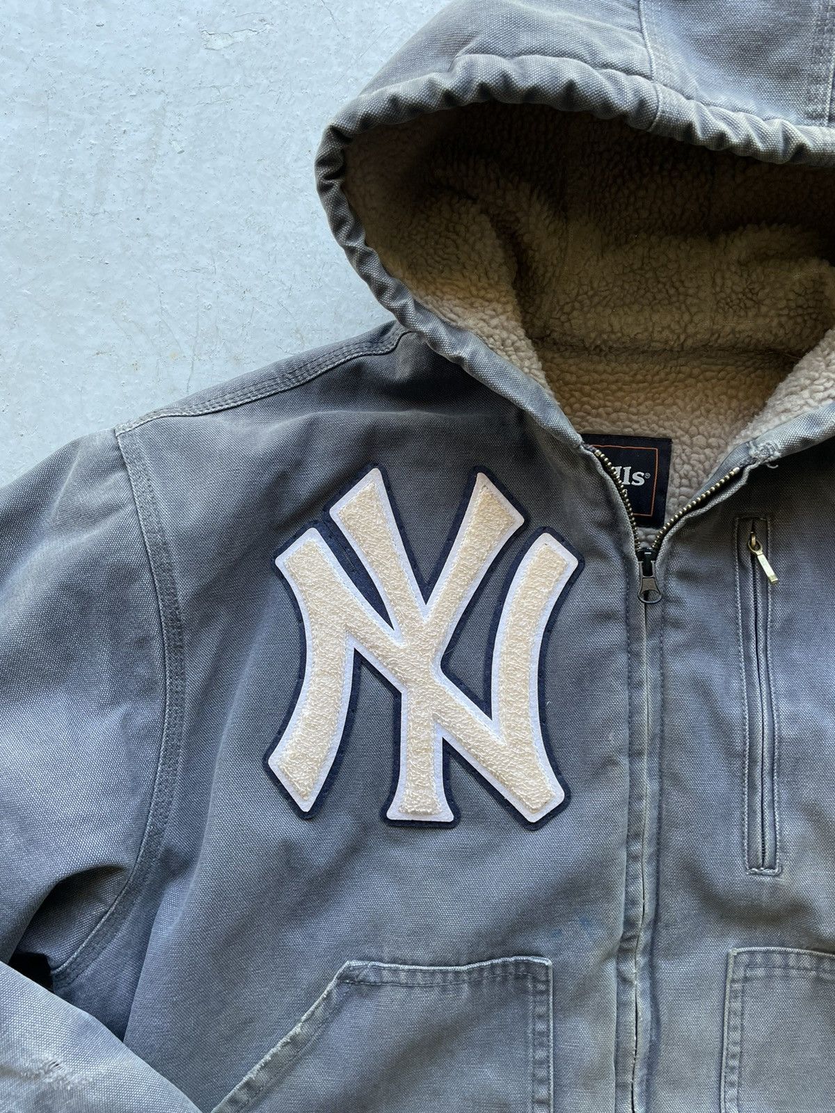 Other RARE VINTAGE x NY x CARHARTT STYLE HOODED JACKET Size US M / EU 48-50 / 2 - 4 Thumbnail