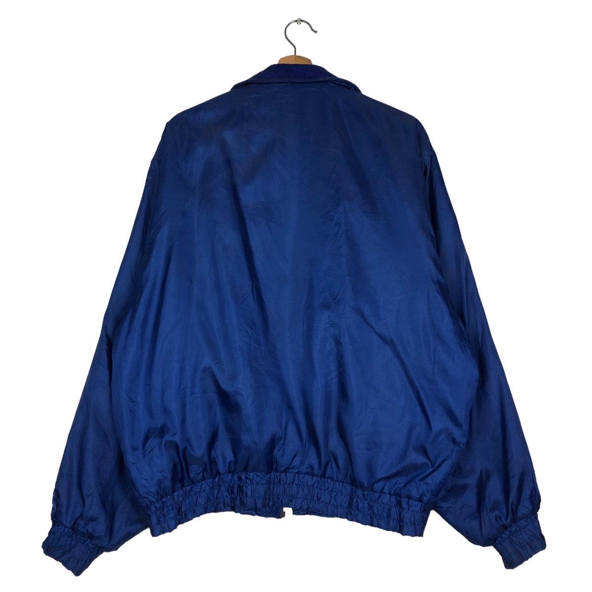 Japanese Brand 🔥Vintage Bomber Jacket Descente Sagawa Japan Big Logo Size US L / EU 52-54 / 3 - 8 Thumbnail