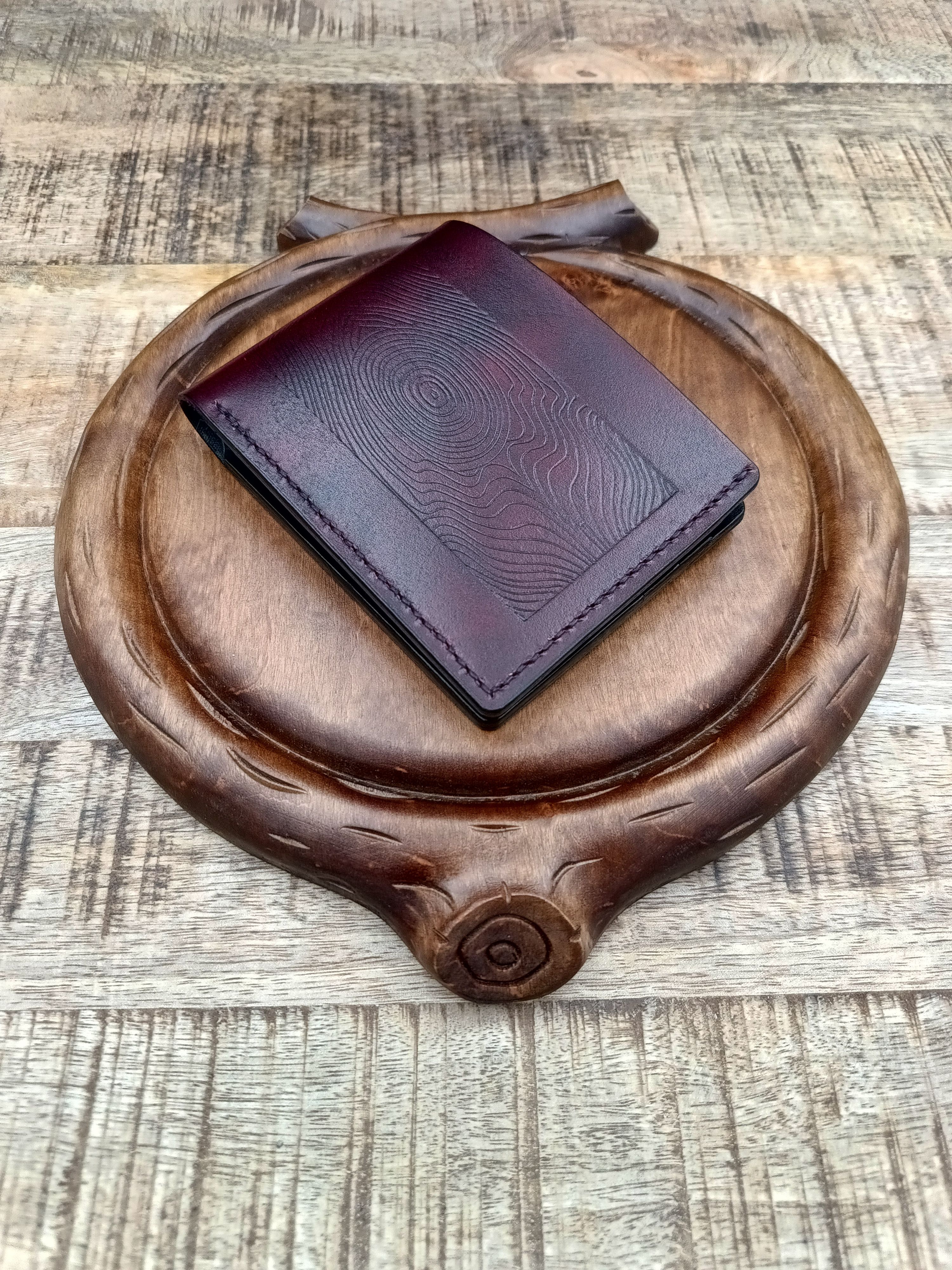Other Handmade top grain leather wallet cardholder Size ONE SIZE - 1 Thumbnail