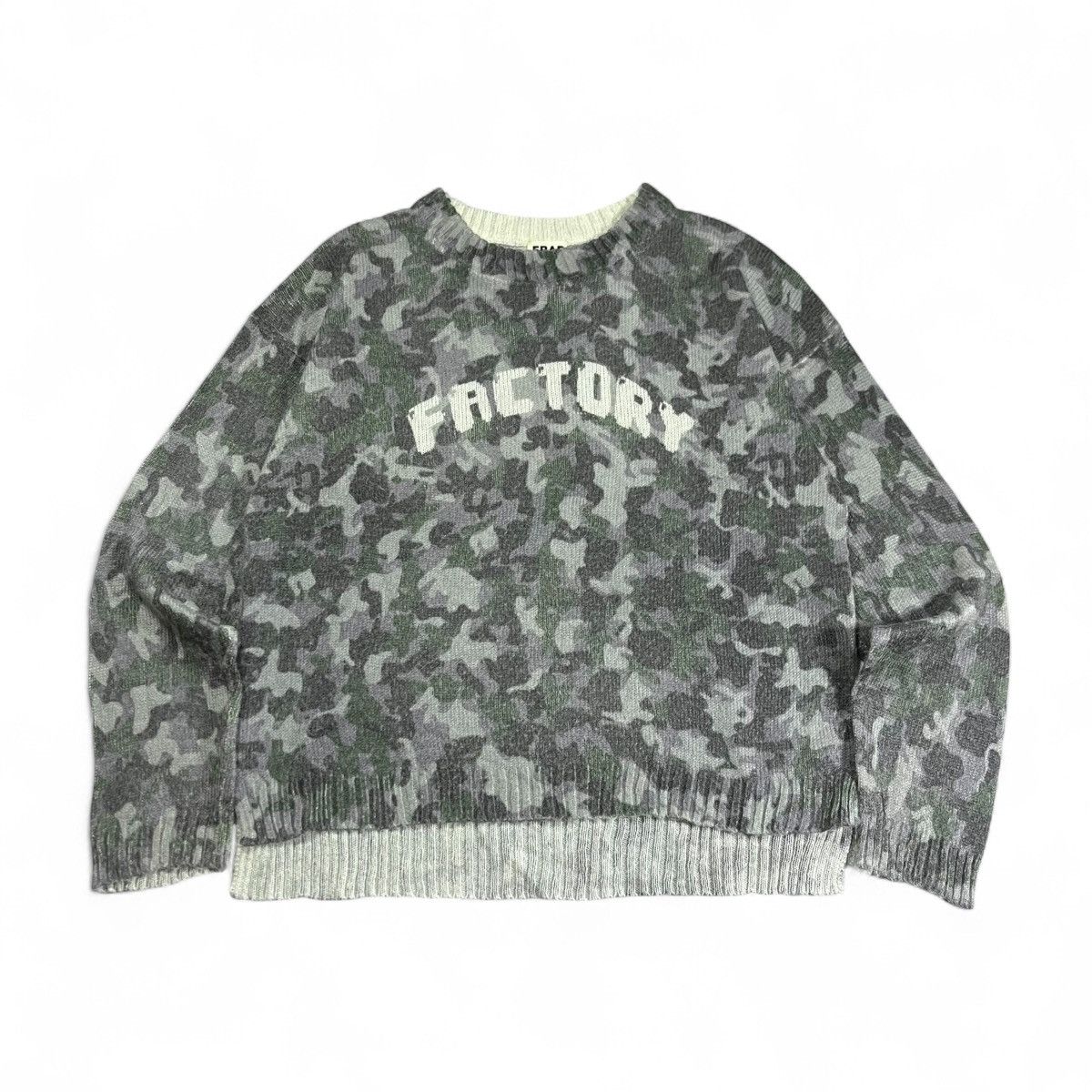 Frapbois Frapbois Factory Cammouflage Knited Size US M / EU 48-50 / 2 - 1 Thumbnail