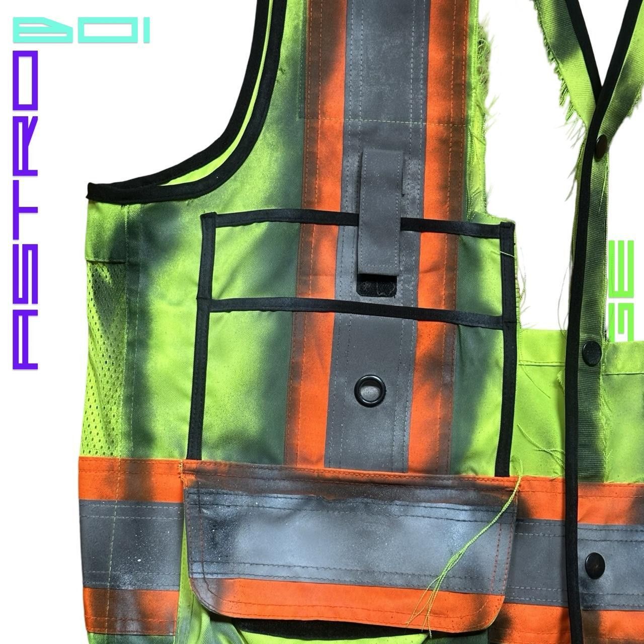 Other ASTROBOI* 3M Deconstructed Construction Vest - XL Size US XL / EU 56 / 4 - 3 Thumbnail