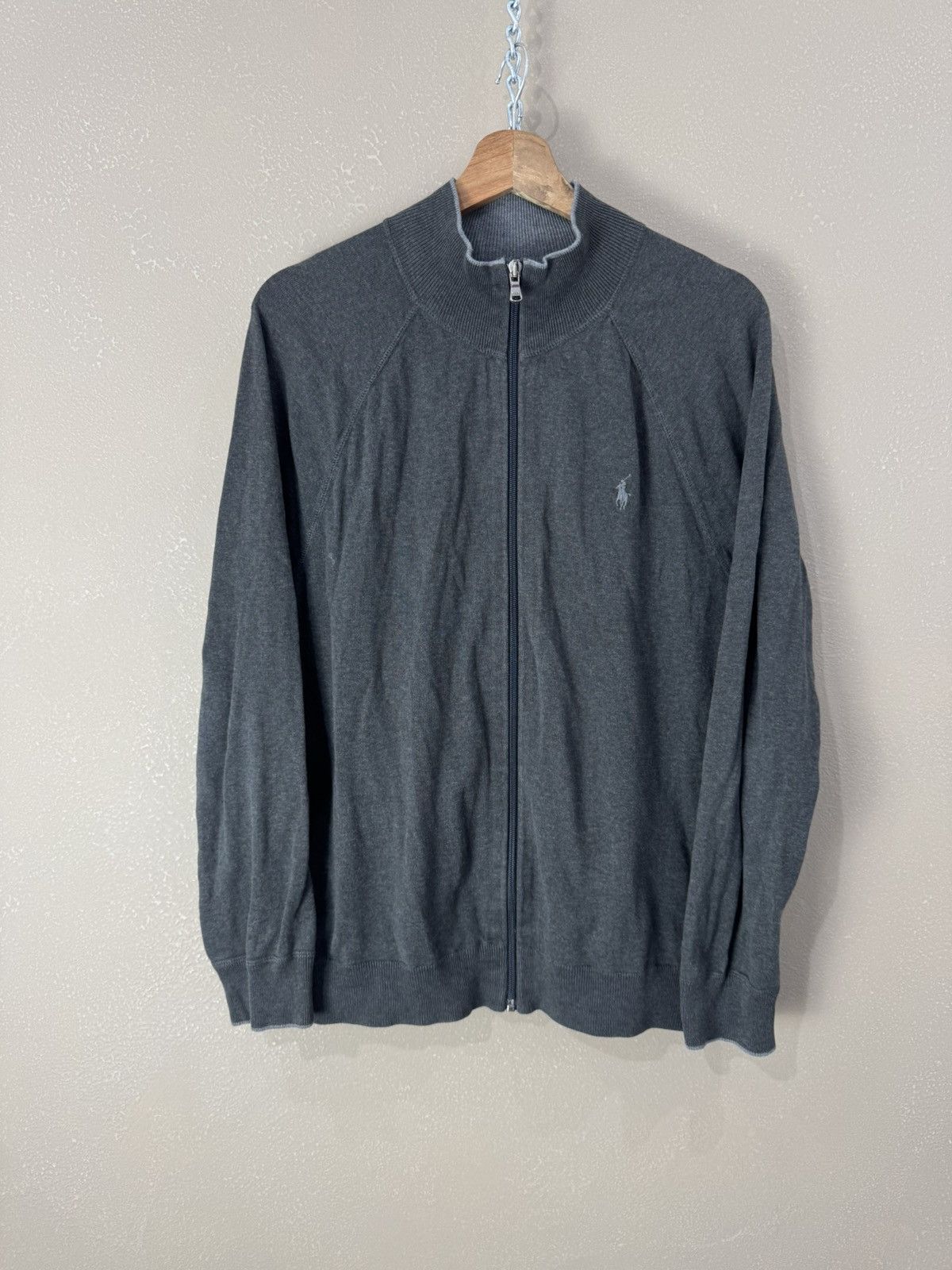Polo Ralph Lauren POLO RALPH LAUREN Knit Sweater Full Zip Size US M / EU 48-50 / 2 - 1 Thumbnail