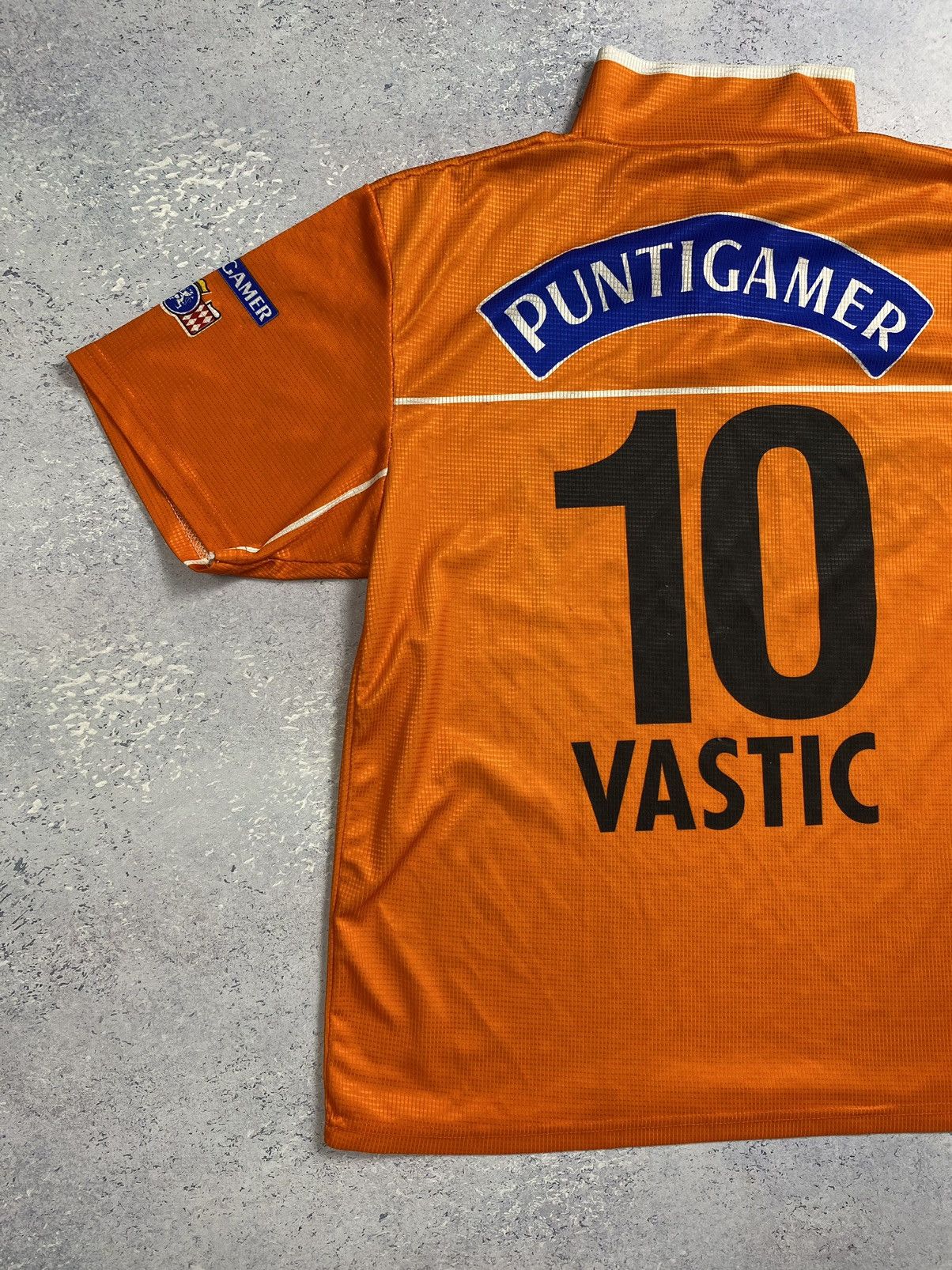 Vintage SK Sturm Graz Player #10 Vastic Soccer Jersey Austria Size US XL / EU 56 / 4 - 15 Thumbnail
