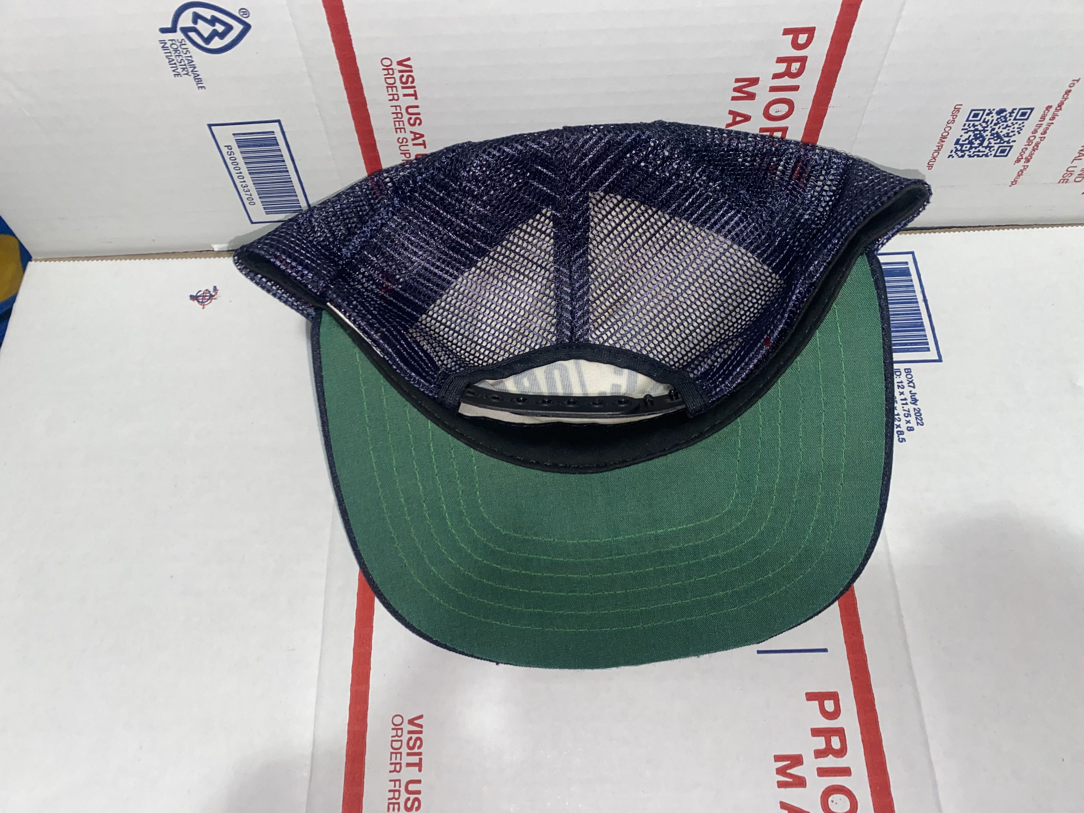 New Era vintage New Era Hat Co. Mesh Snapback trucker Hat OBETZ ahc? Size ONE SIZE - 3 Thumbnail