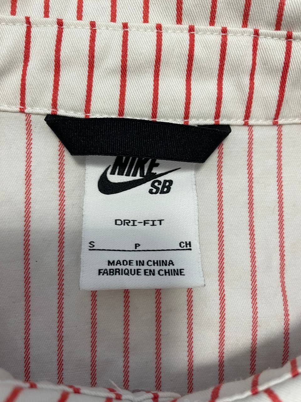 Nike SB Nike SB Dri-Fit Striped Short Sleeve Shirt Mens Skate Snap Size US S / EU 44-46 / 1 - 9 Thumbnail