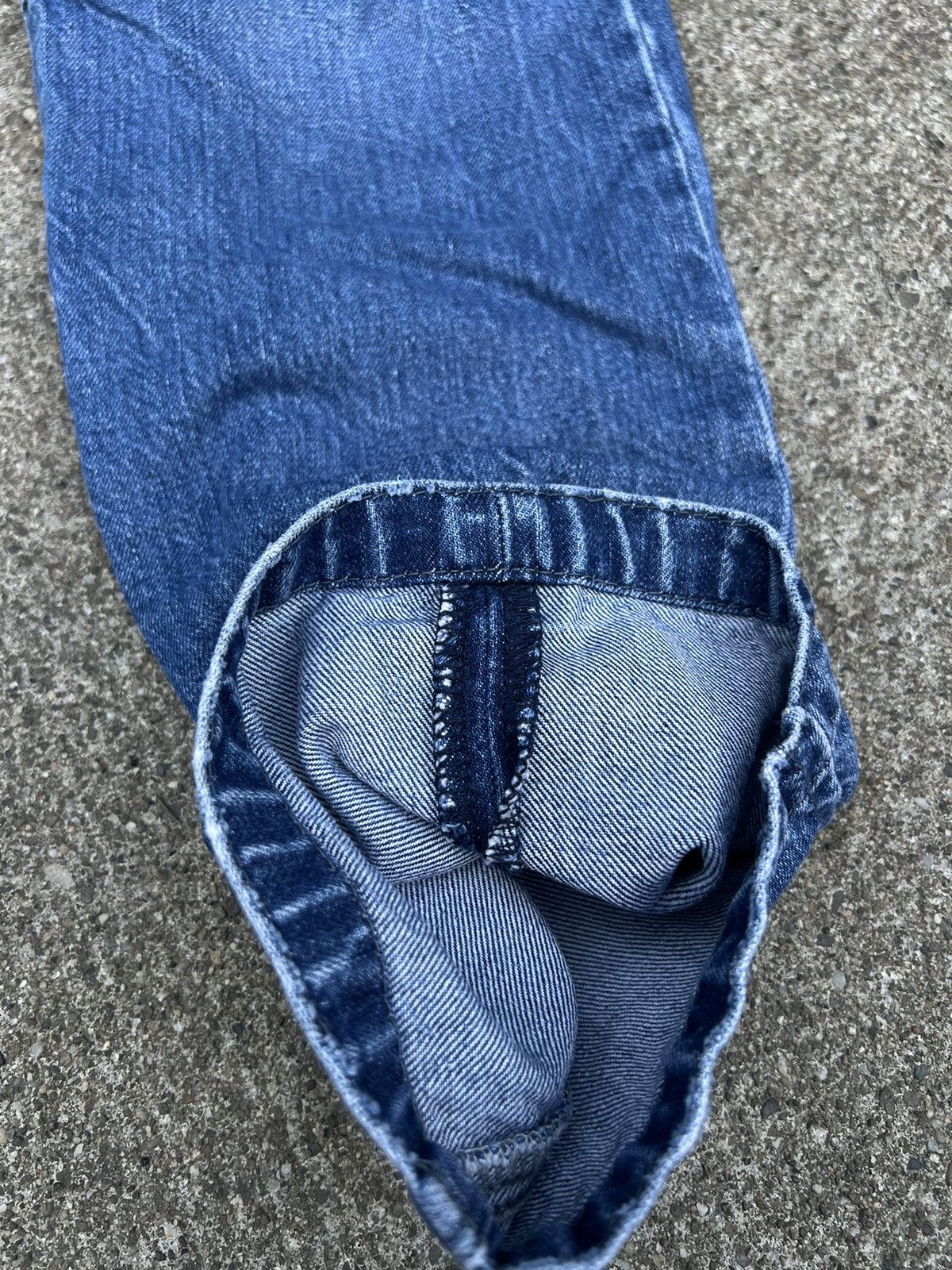 Balmain Vintage G Star Balmain Style Buckle Back Denim Jeans Size US 32 / EU 48 - 15 Thumbnail