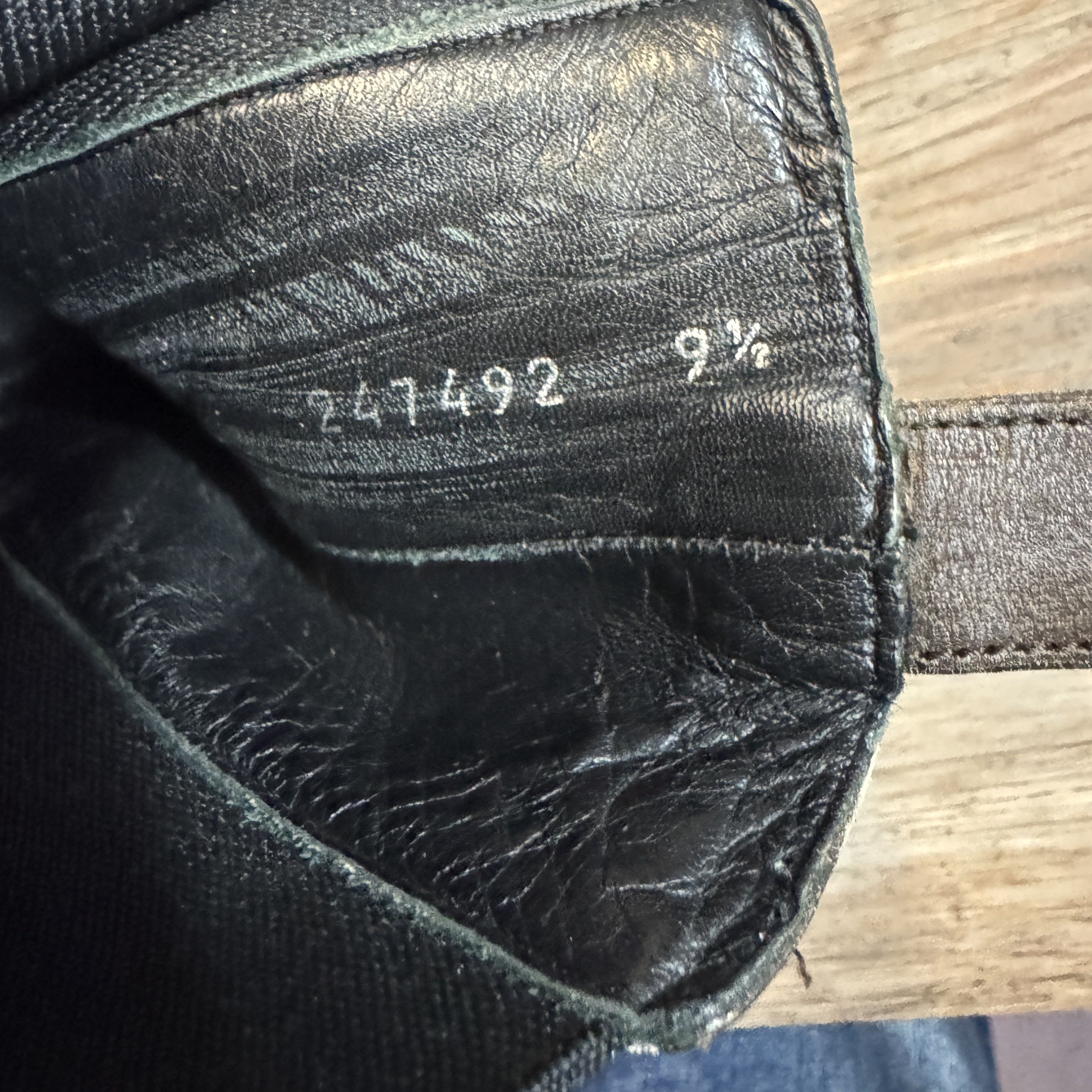 Gucci Y2K Vintage GUCCI CHELSEA BOOTS Leather Slip On Designer Size US 9.5 / EU 42-43 - 6 Thumbnail