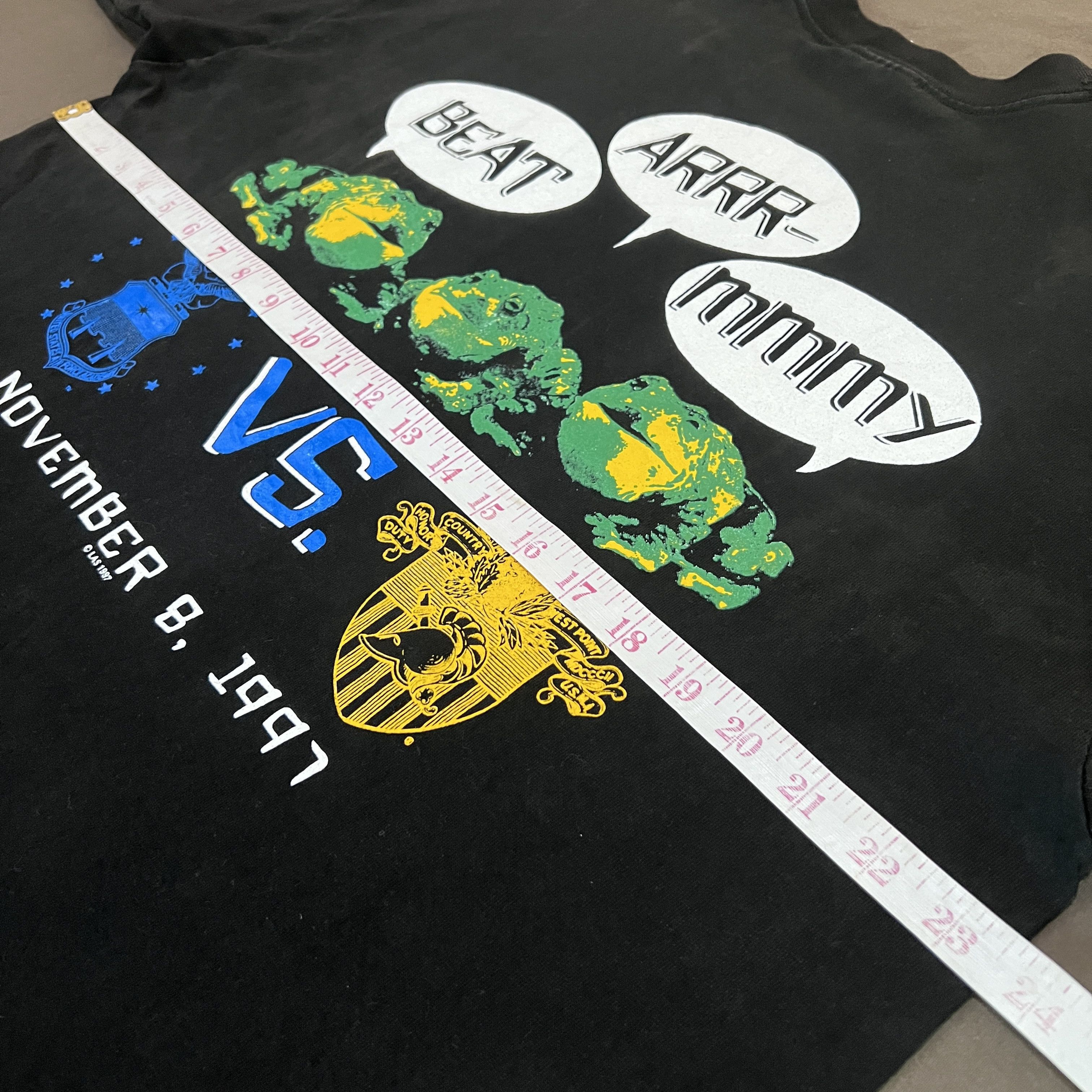 Vintage Vintage 90s Air Force Promo Tee XL Military 911 gun Size US XL / EU 56 / 4 - 8 Thumbnail