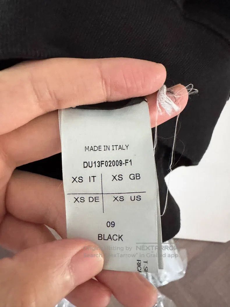Rick Owens Rick Owens Black Hoodie Size US XS / EU 42 / 0 - 7 Thumbnail