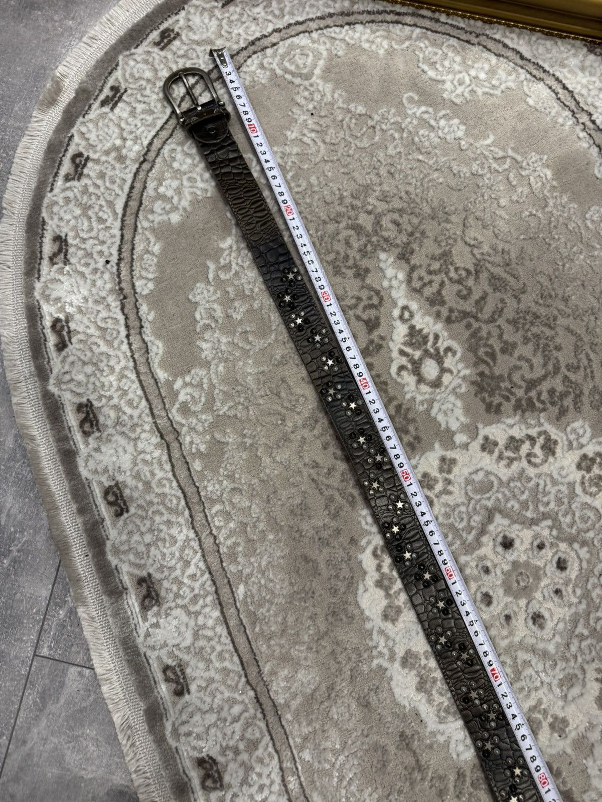 If Six Was Nine VTG Number Nine Y2K JAPANESE BELT GOTH PUNK RAVE KANYE STYLE Size ONE SIZE - 6 Thumbnail