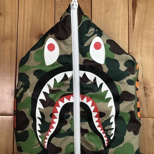 Adidas × Bape BAPE × Adidas Shark full zip hoodie Puffer Down Jacket APE Size US S / EU 44-46 / 1 - 3 Thumbnail