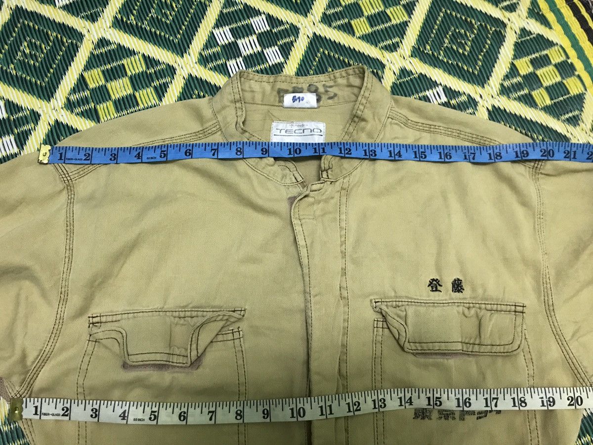 Japanese Brand ‼️ vintage overall toyota tecno workers jacket Size US 31 - 11 Thumbnail