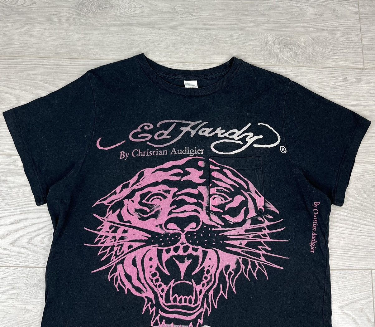 Ed Hardy Ed Hardy Christian Audigier Vintage Y2K Tattoo T Shirt Size US S / EU 44-46 / 1 - 5 Thumbnail