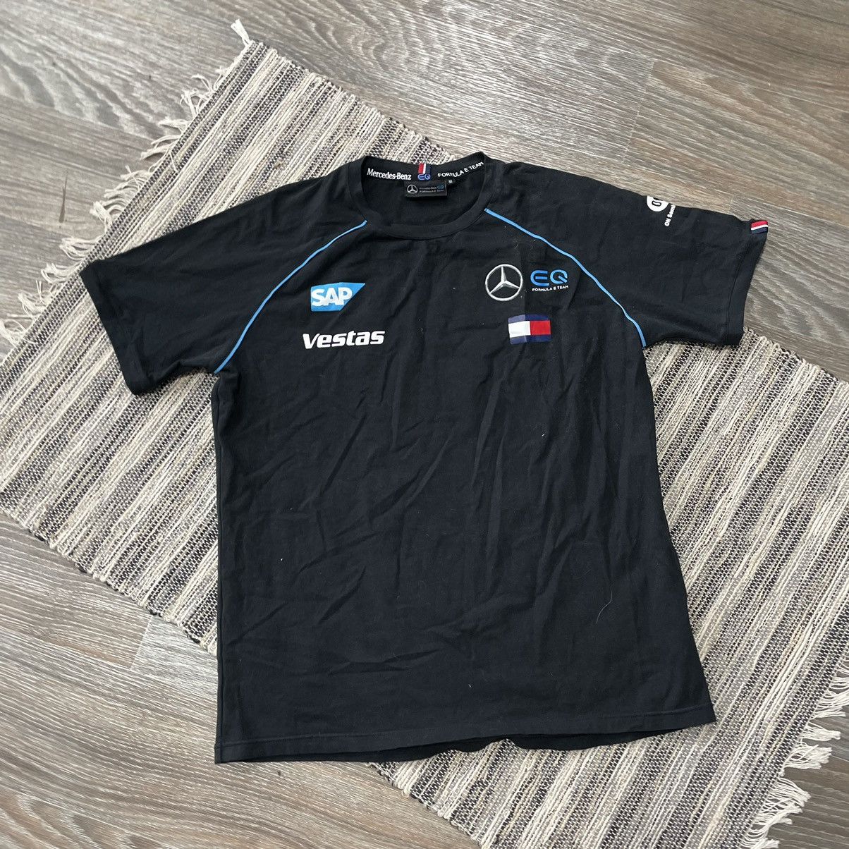 Mercedes-Benz × Tommy Hilfiger Mersedes Benz tommy Hilfiger moto tee shirt racing nascar Size US M / EU 48-50 / 2 - 1 Thumbnail
