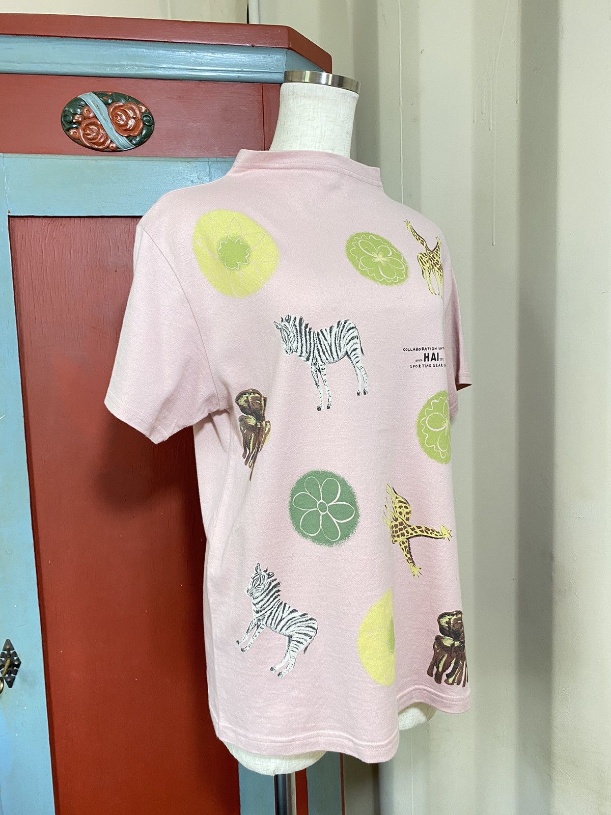 Hai Sporting Gear HAI Sporting Gear Pink Printed Shirt Size M / US 6-8 / IT 42-44 - 3 Thumbnail