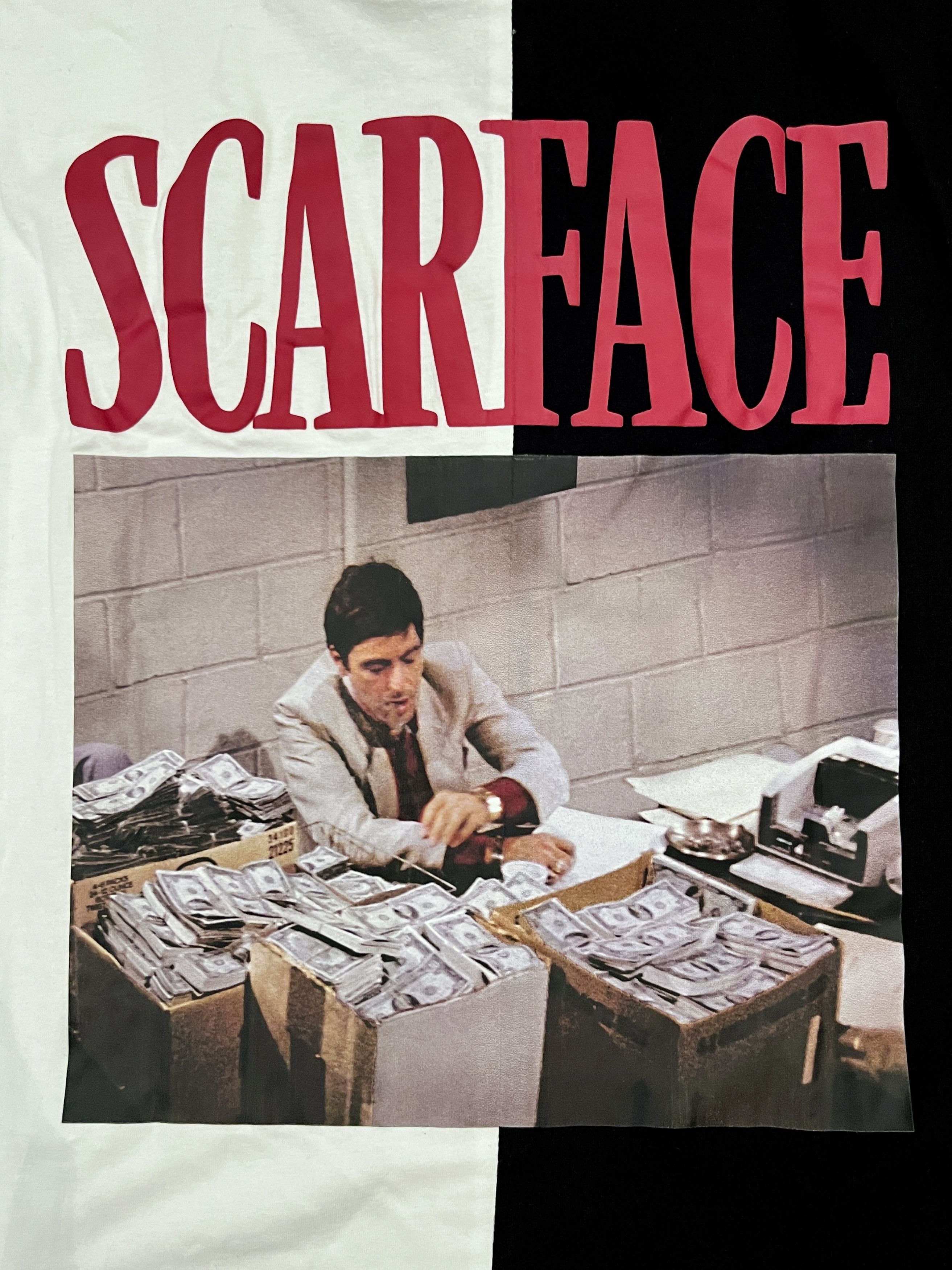 Universal Studios Scarface x Shoe Palace Split Embroidered Graphic Tee Large Size US L / EU 52-54 / 3 - 3 Thumbnail
