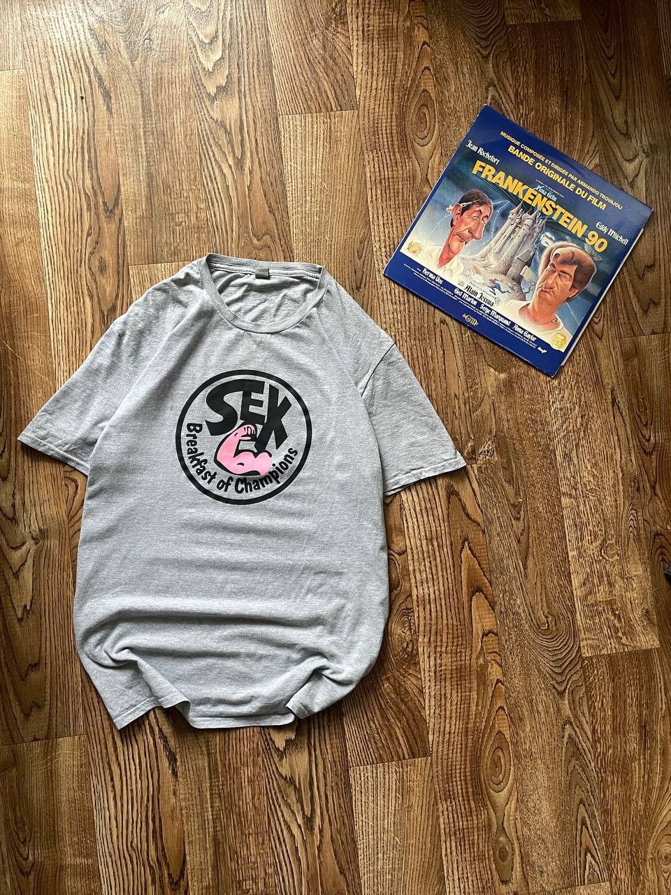 Vintage Vintage Sex Humor T-Shirt Men's Size L Sex breakfeast Size US L / EU 52-54 / 3 - 1 Thumbnail