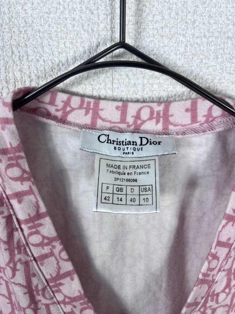 Dior Christian Dior Galliano Trotter Monogram Tank Size L / US 10 / IT 46 - 4 Thumbnail