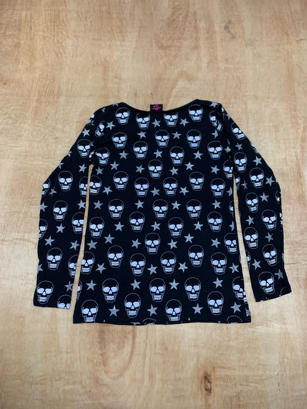 Hysteric Glamour × If Six Was Nine × Japanese Brand Lalaid Girl Skull Full Print Longsleeve Size L / US 10 / IT 46 - 3 Thumbnail