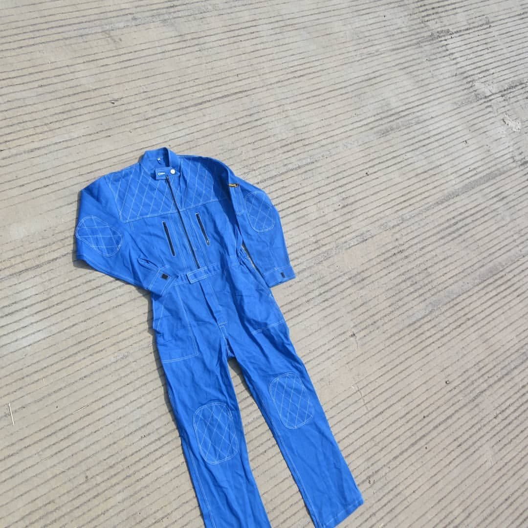 Vintage Classic Mechanics ski suit Catelpack Blue Pastel Overalls Size US L / EU 52-54 / 3 - 9 Thumbnail