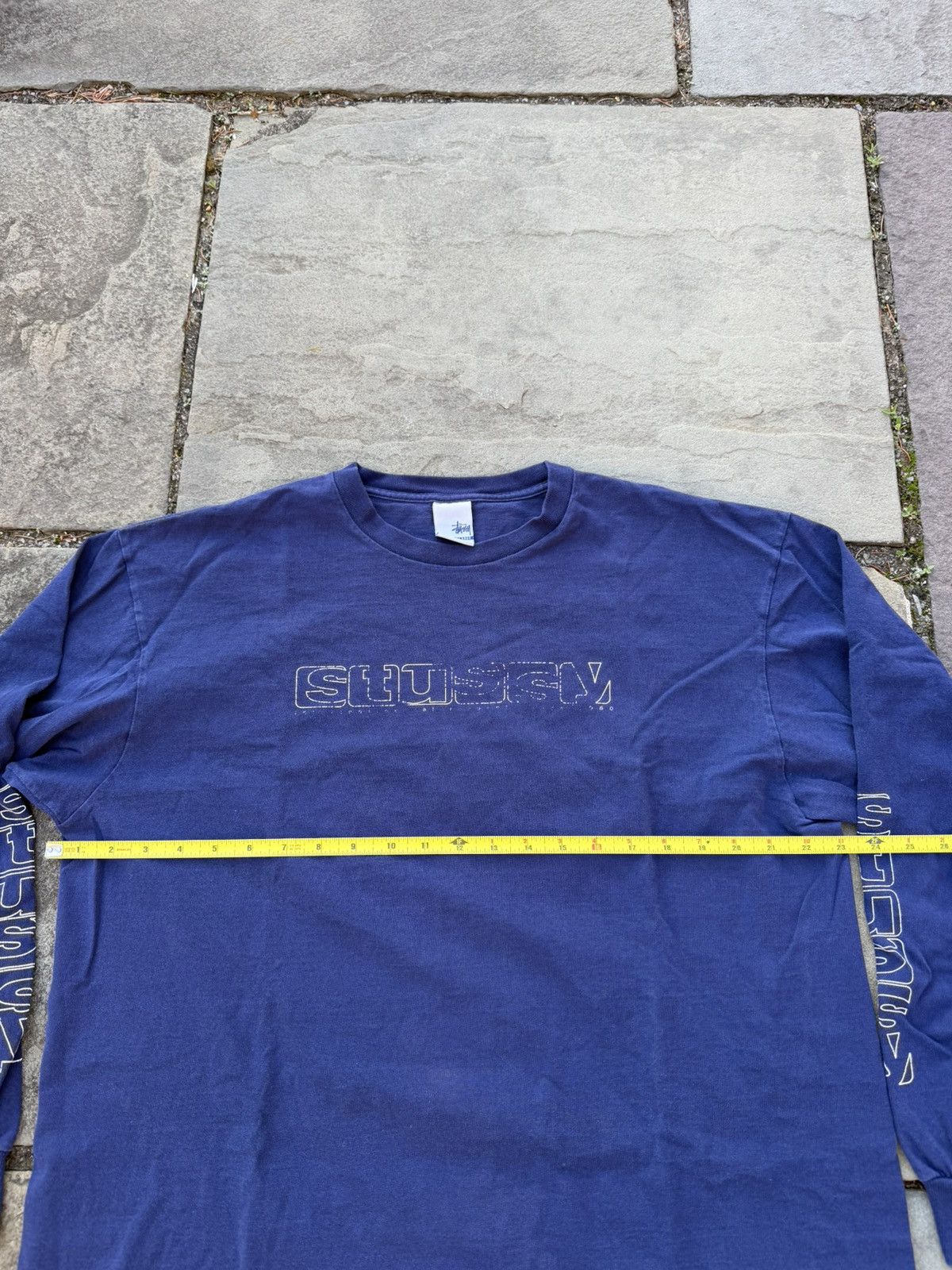 Stussy 90s Stussy Long Sleeve Anytime T Shirt Size US XL / EU 56 / 4 - 5 Thumbnail