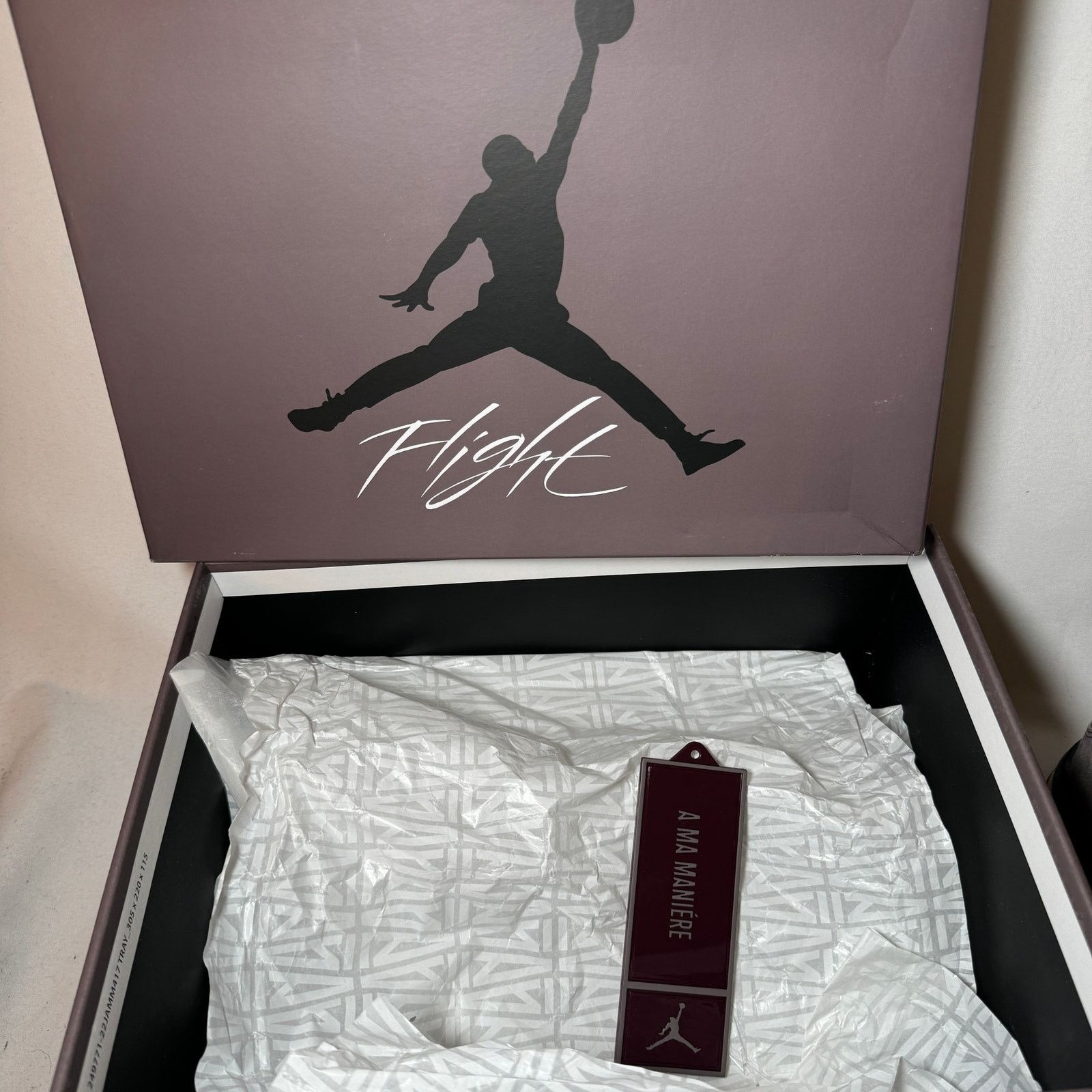 Jordan Brand × Nike Size 5.5 - A Ma Maniére x Nike Air Jordan 4 Retro Violet Ore Size US 5.5 / EU 38 - 10 Thumbnail